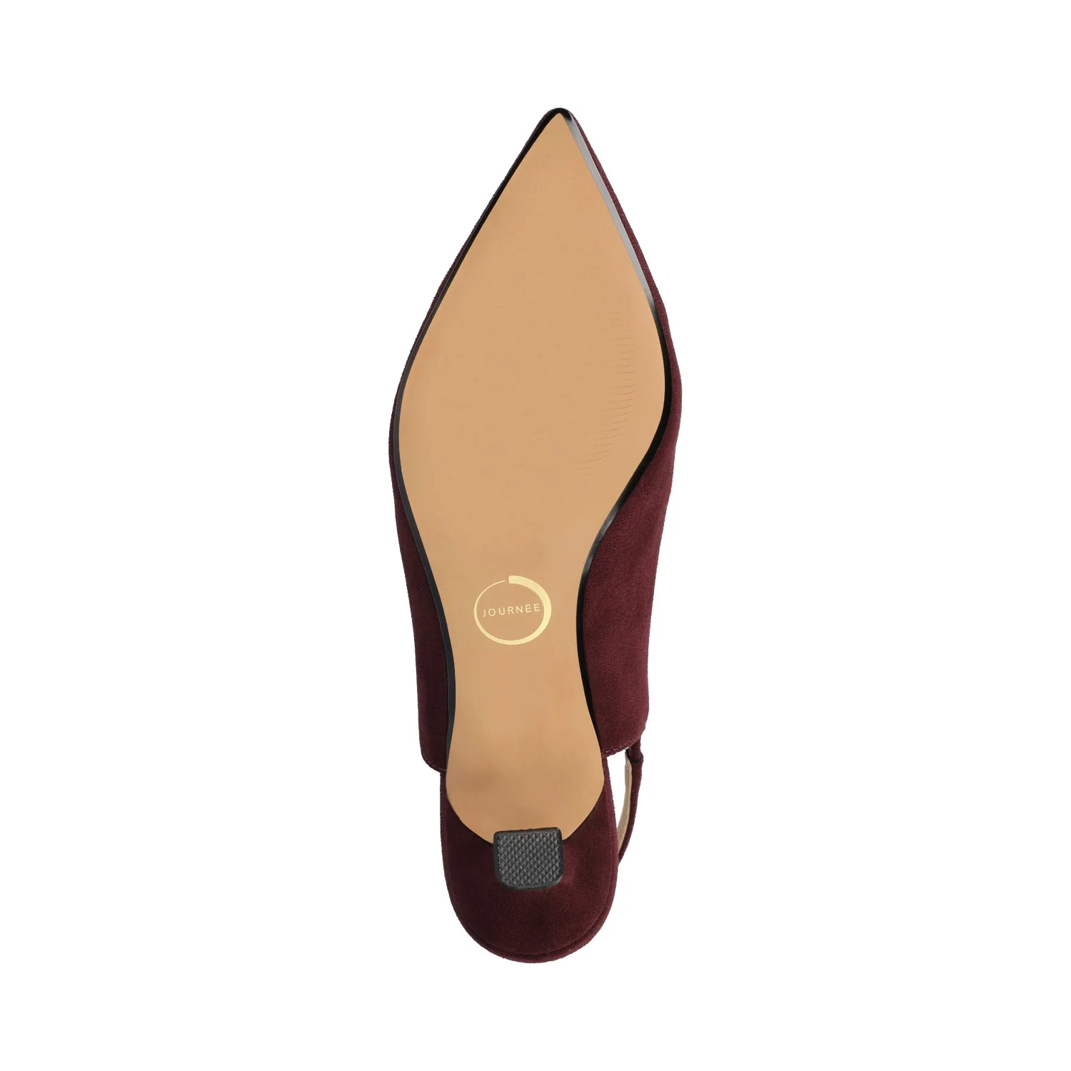 PAULINA SLING BACK PUMPS - Oxblood - Image 5