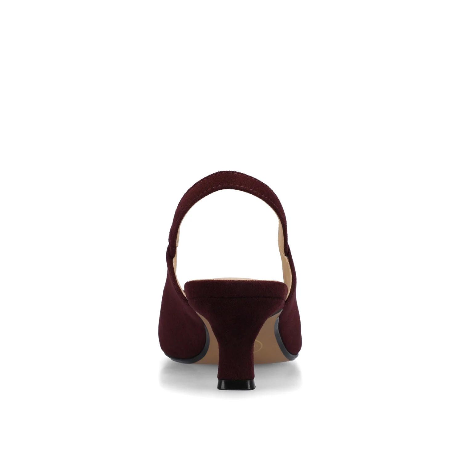 PAULINA SLING BACK PUMPS - Oxblood - Image 6