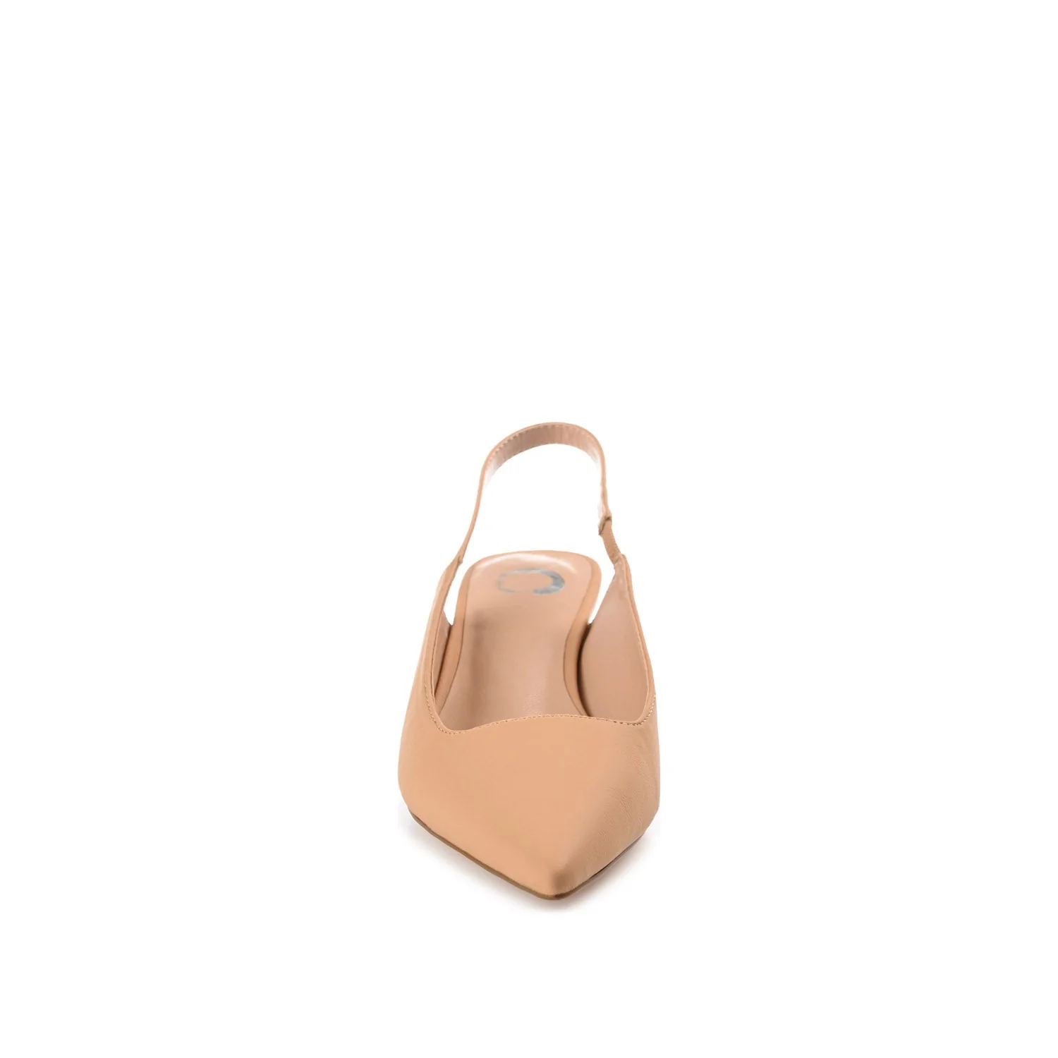 PAULINA STATEMENT KITTEN HEELS IN WIDE - Tan - Image 5