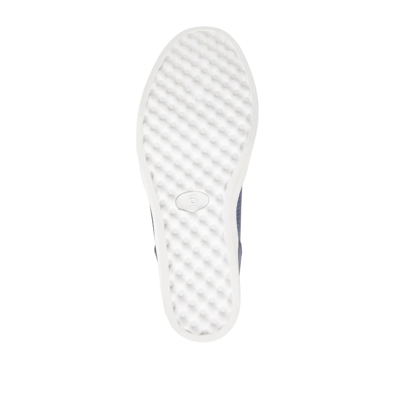 PENNELOPE WEDGE SNEAKERS IN VEGAN LEATHER - Blue - Image 8