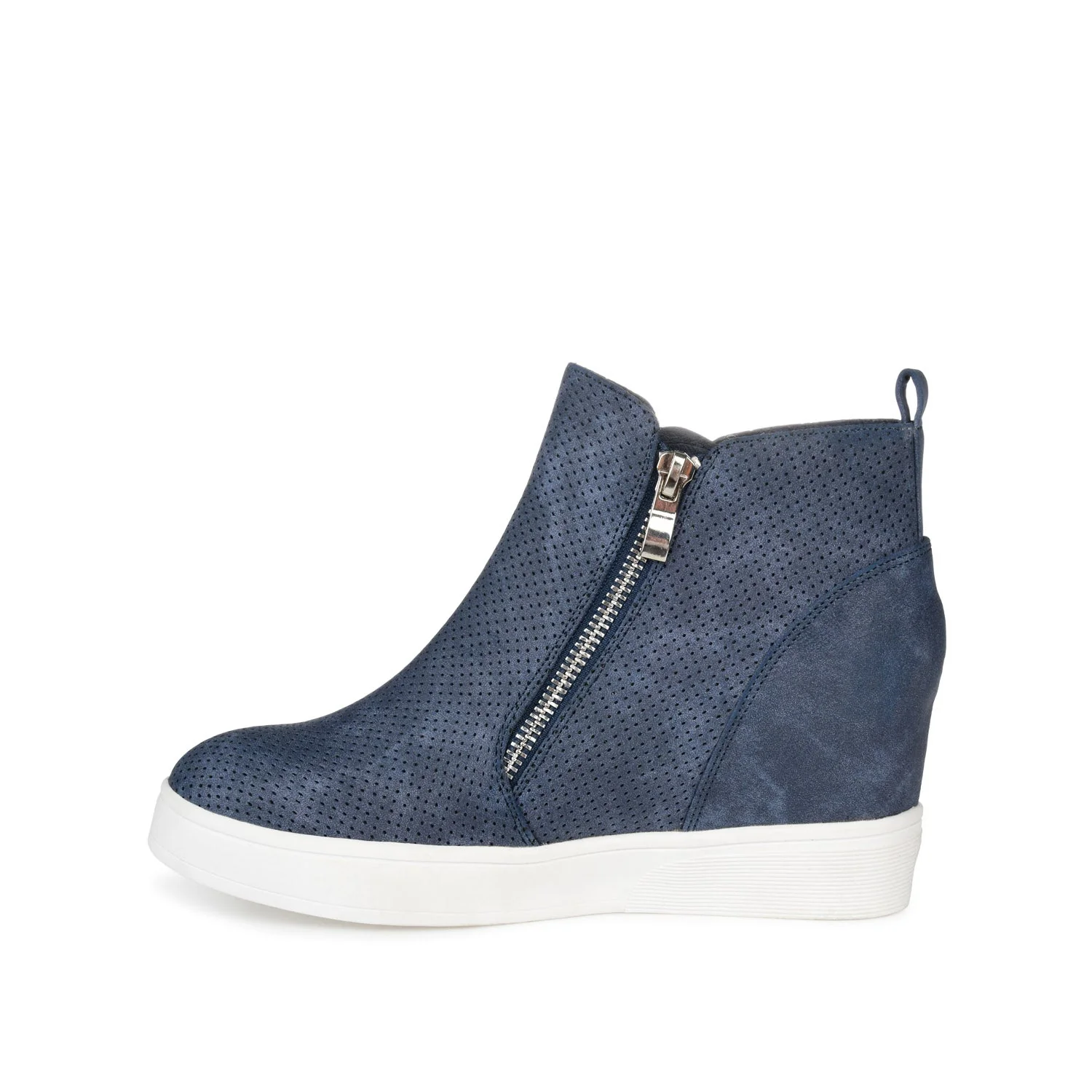 PENNELOPE WEDGE SNEAKERS IN WIDE - Blue - Image 3