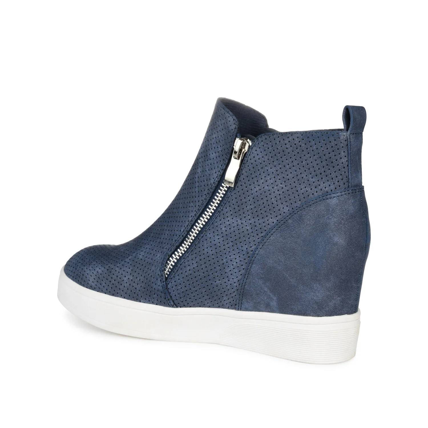 PENNELOPE WEDGE SNEAKERS IN WIDE - Blue - Image 4