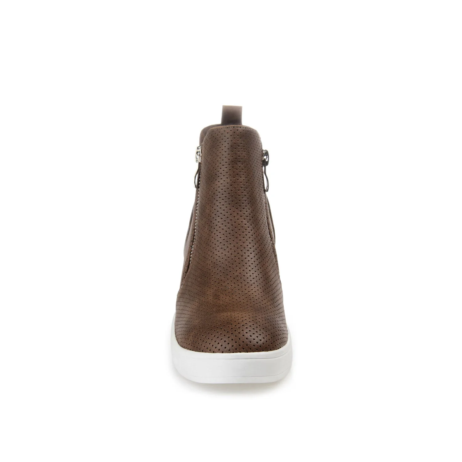 PENNELOPE WEDGE SNEAKERS IN WIDE - Brown - Image 5