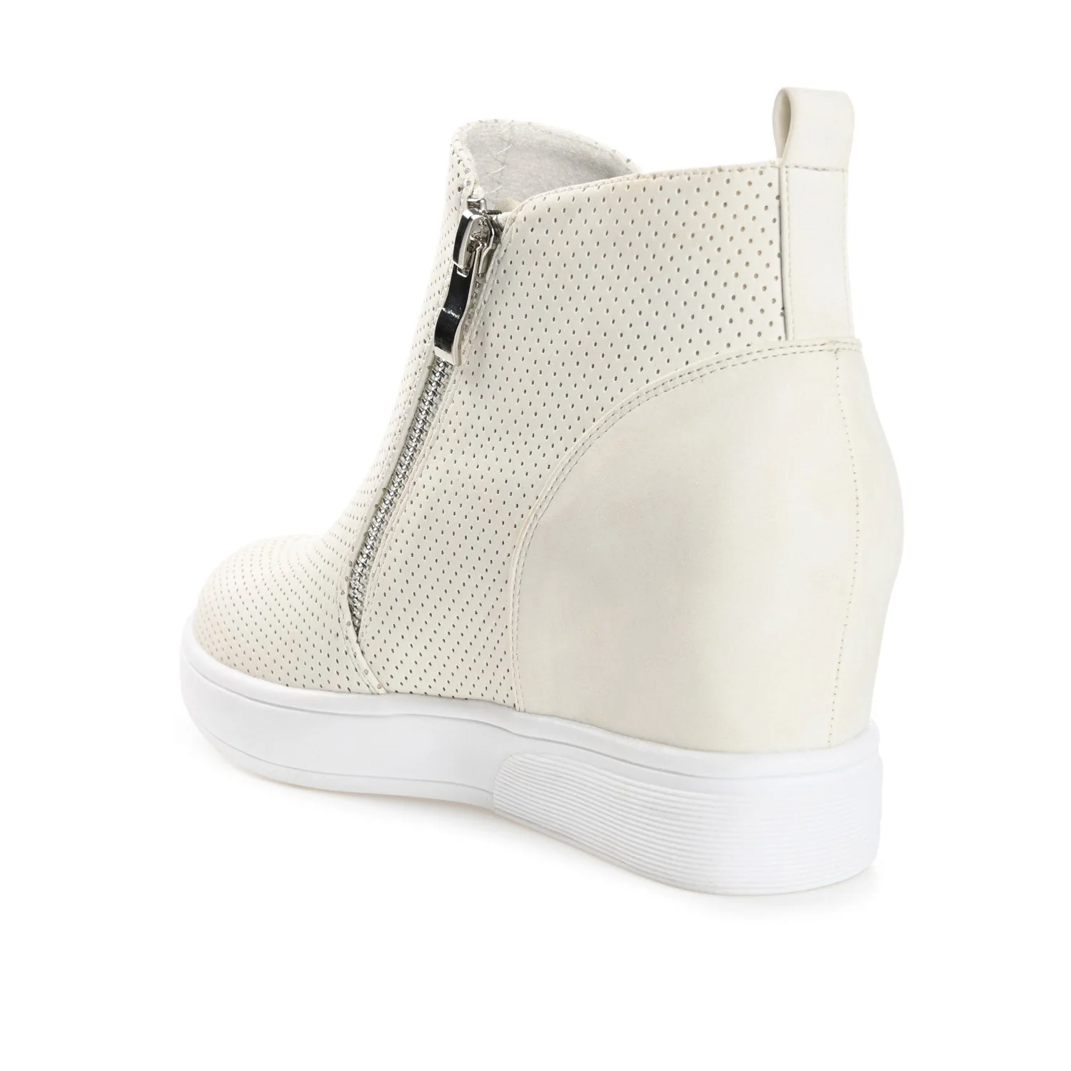 PENNELOPE WEDGE SNEAKERS IN WIDE - Ivory - Image 4