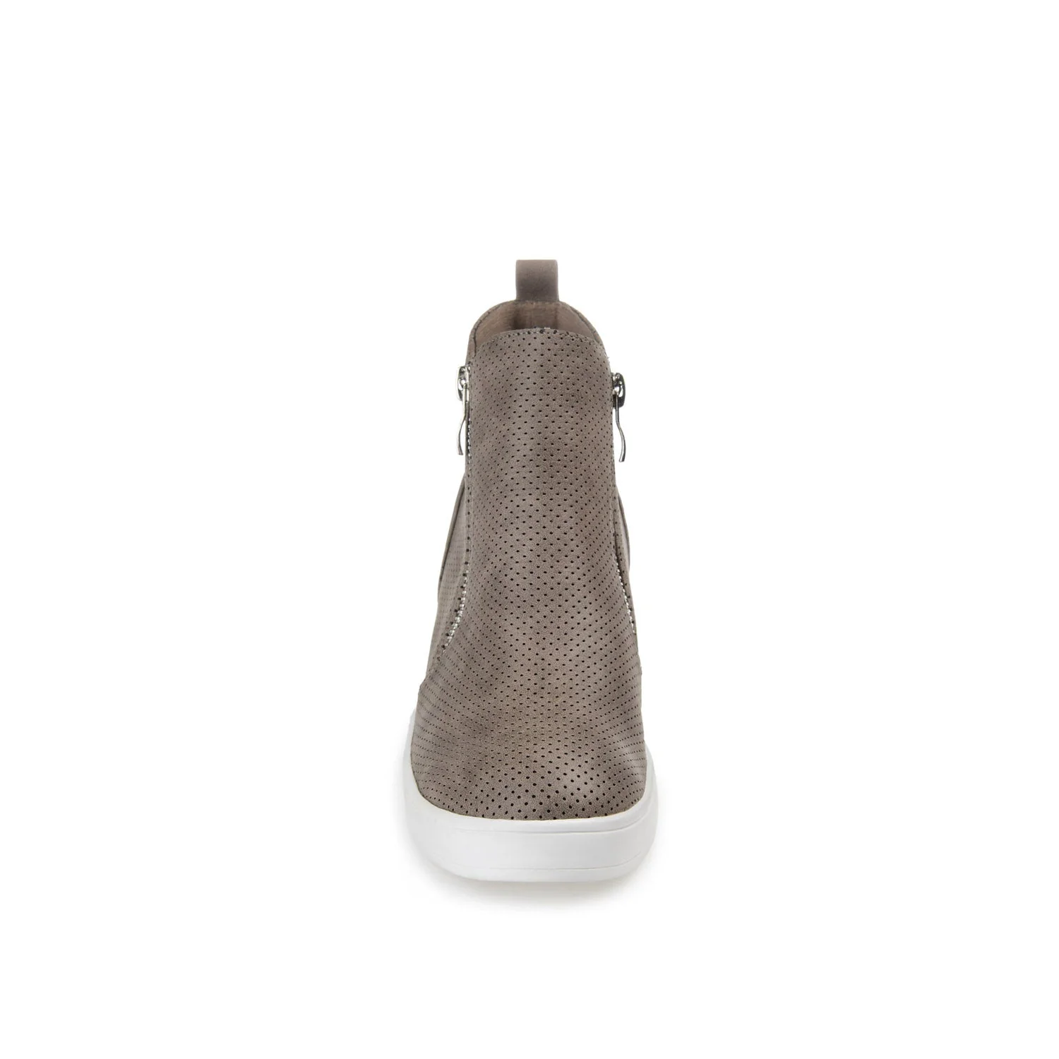 PENNELOPE WEDGE SNEAKERS IN WIDE - Taupe - Image 5