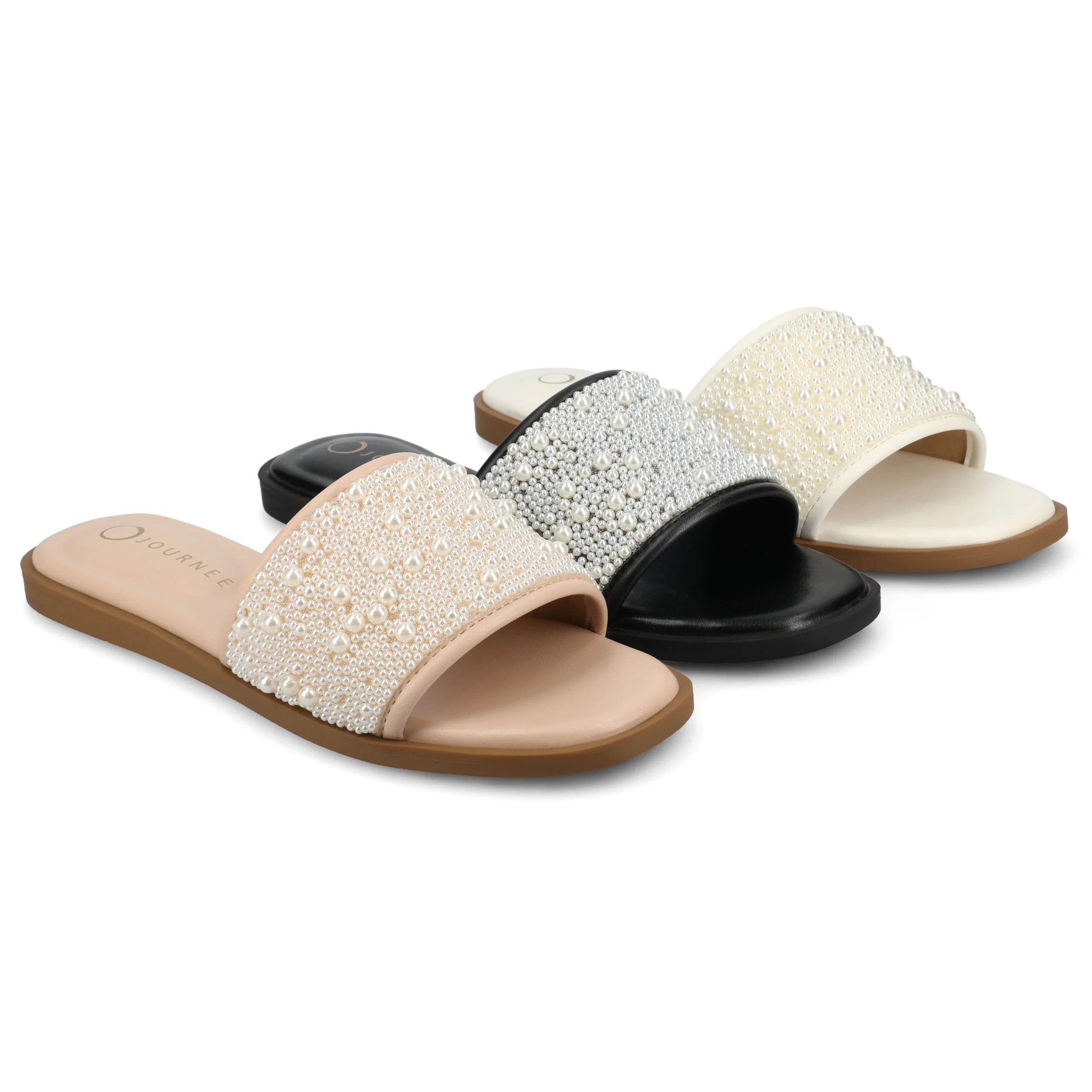 PRECLY EVENING FLAT SANDALS - Blush - Image 8