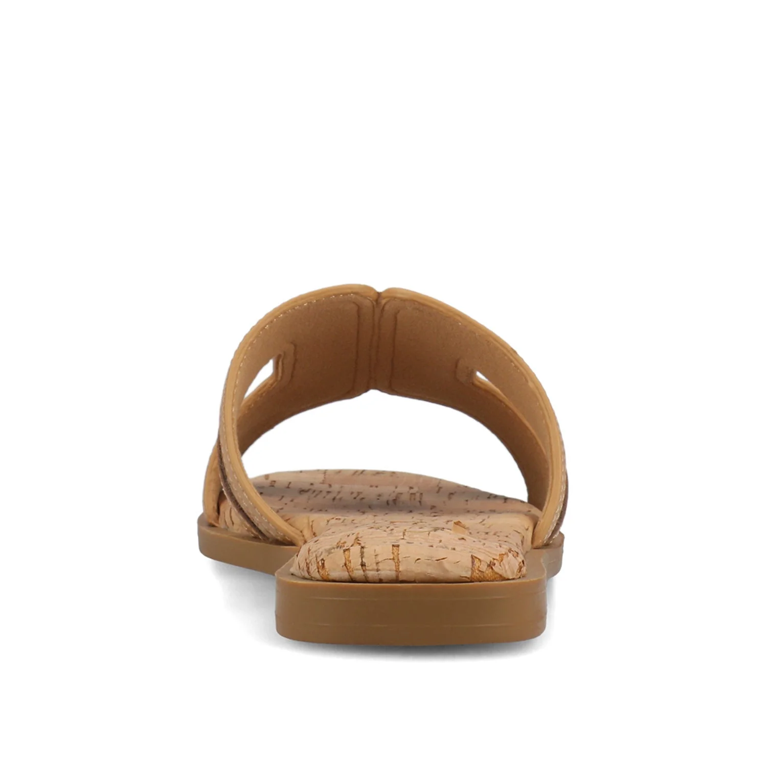 PRIMAH FLAT SANDALS IN WIDE - Cork - Image 6