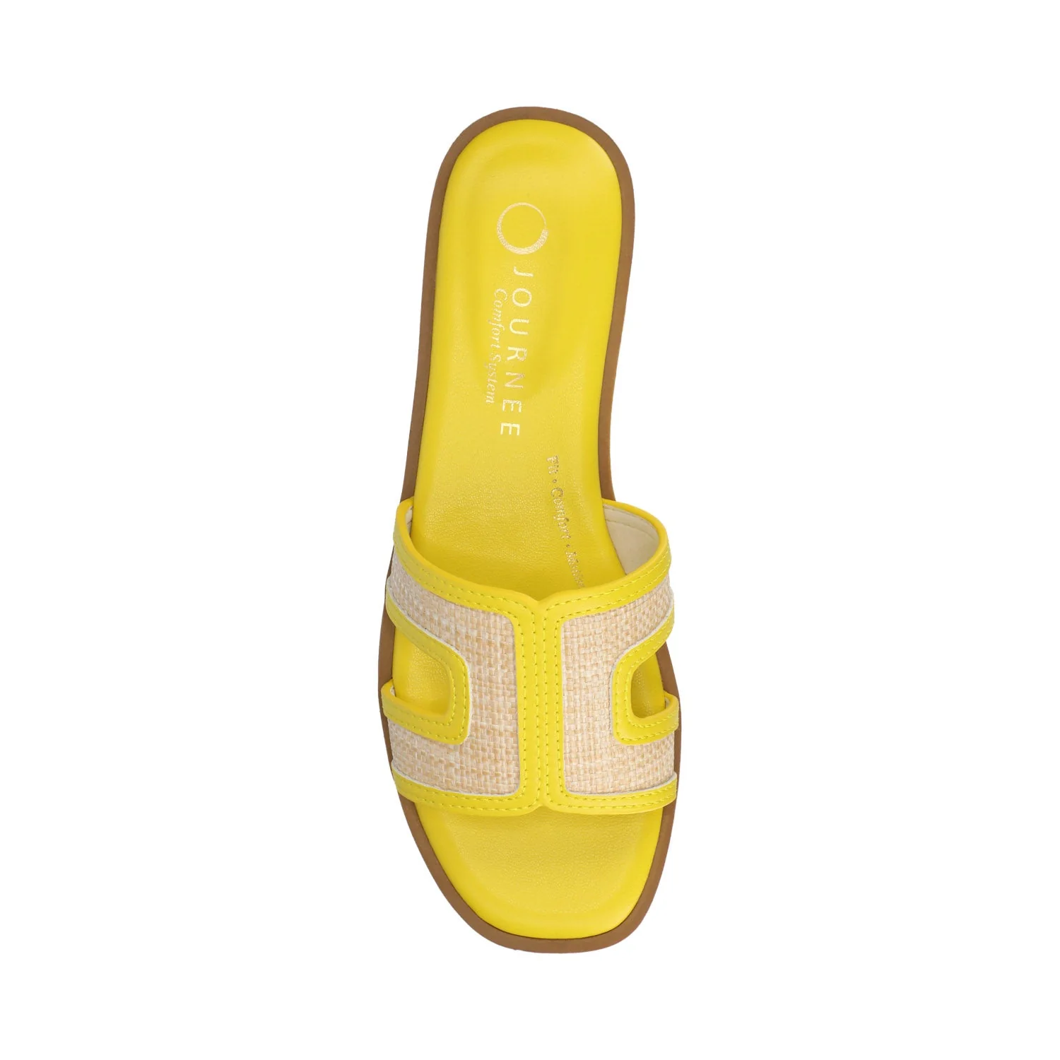 PRIMAH FLAT SANDALS - Mango Raffia - Image 4