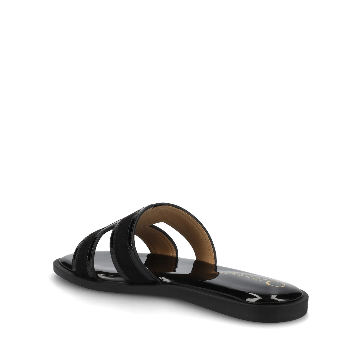 PRIMAH FLAT SANDALS - Patent/Black - Image 5