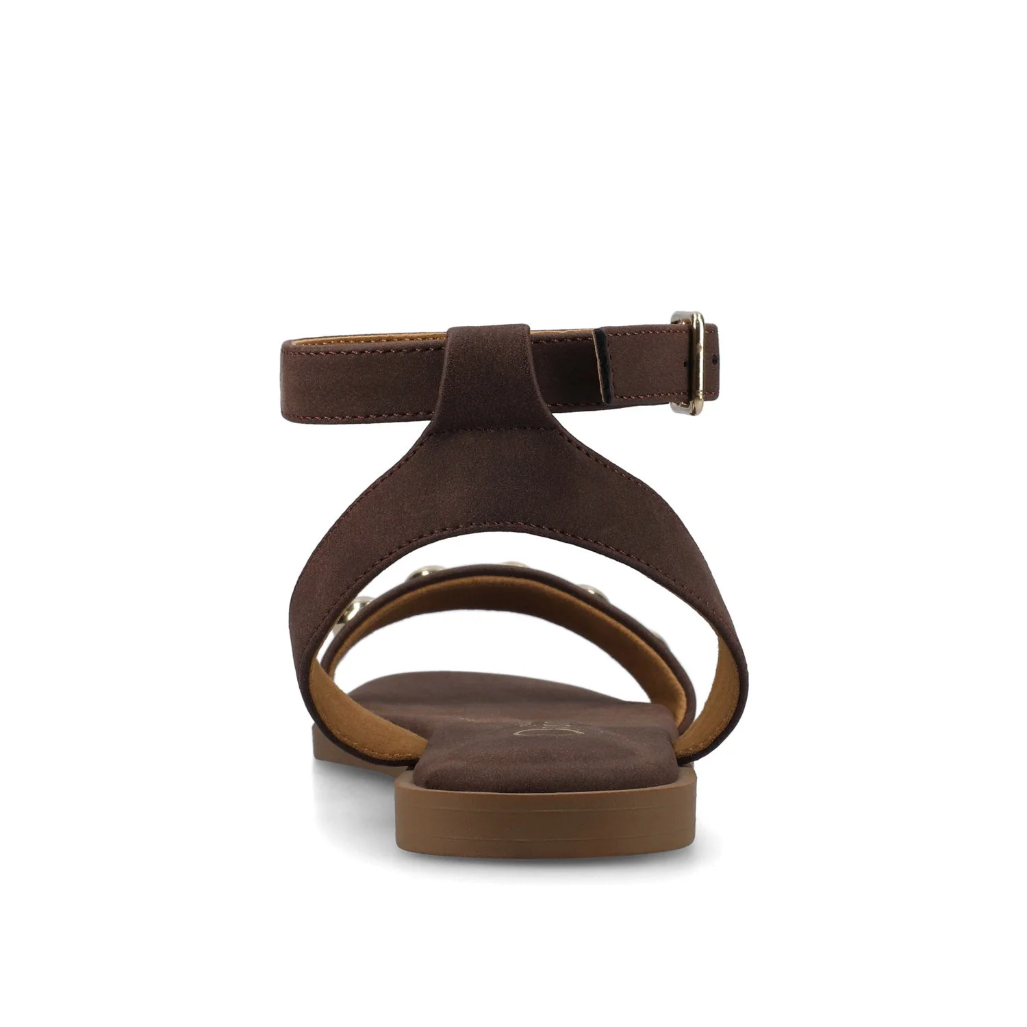 PRIMROSE ANKLE STRAP SANDALS - Chocolate Nubuck - Image 6