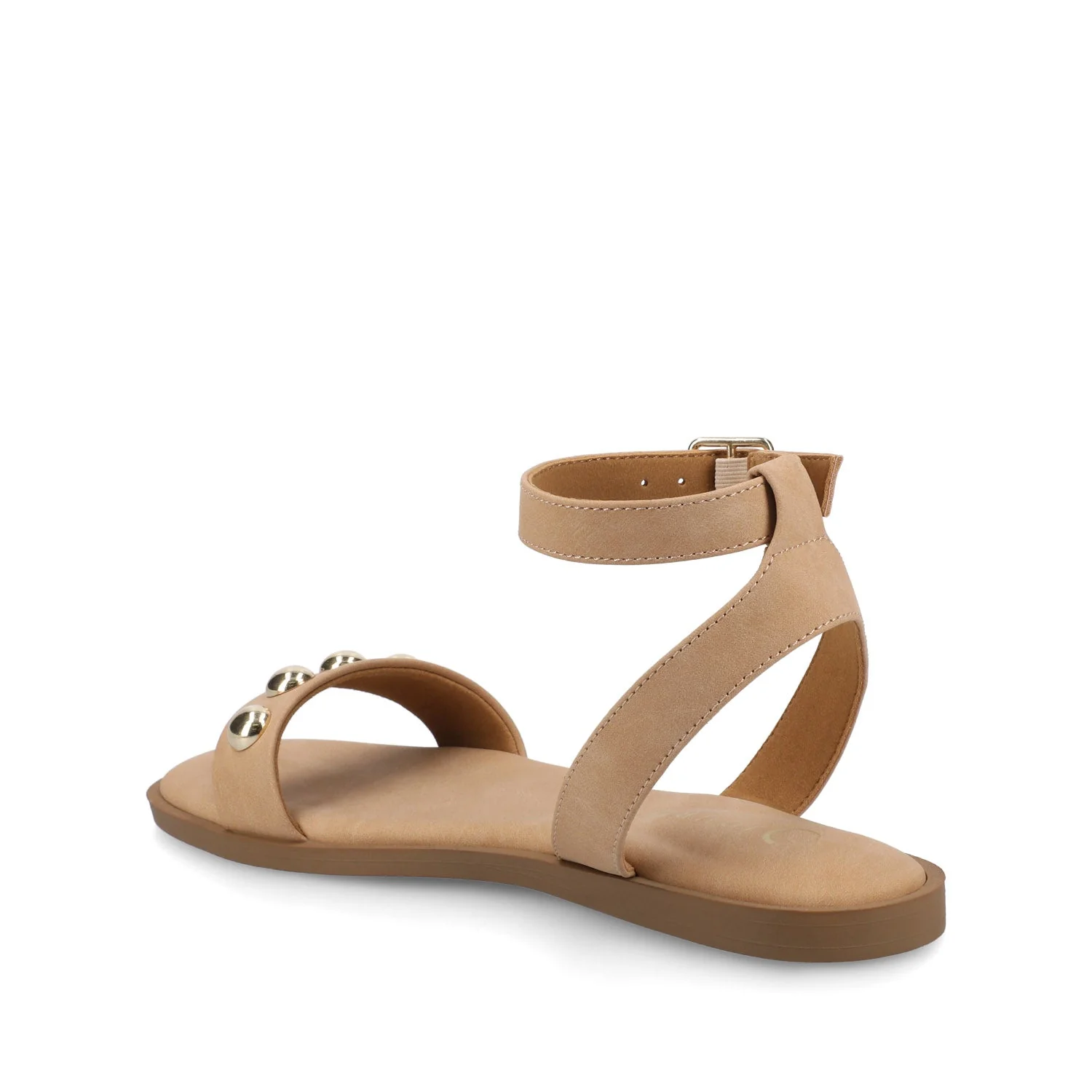 PRIMROSE ANKLE STRAP SANDALS - Tan Nubuck - Image 3