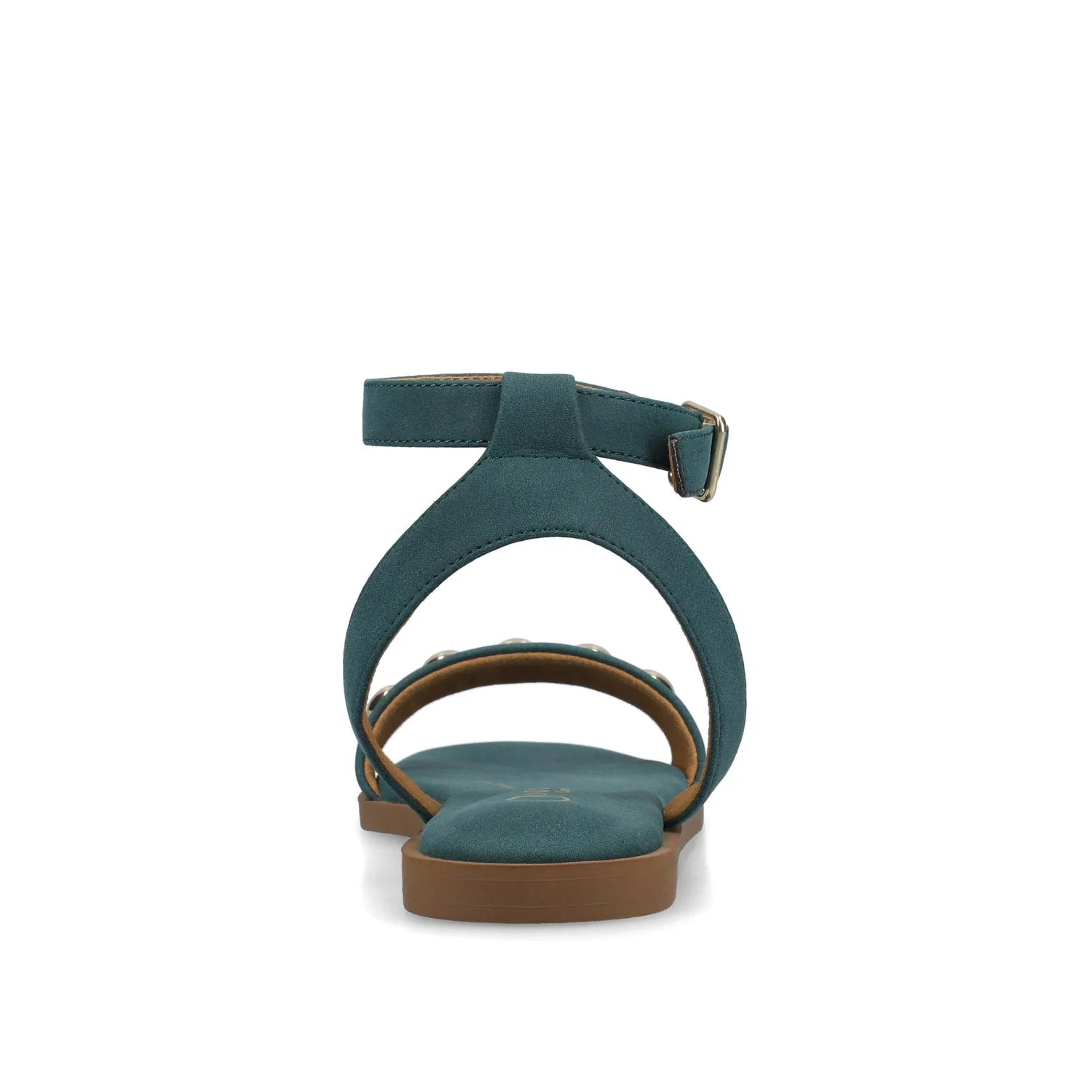 PRIMROSE ANKLE STRAP SANDALS - Teal Nubuck - Image 6