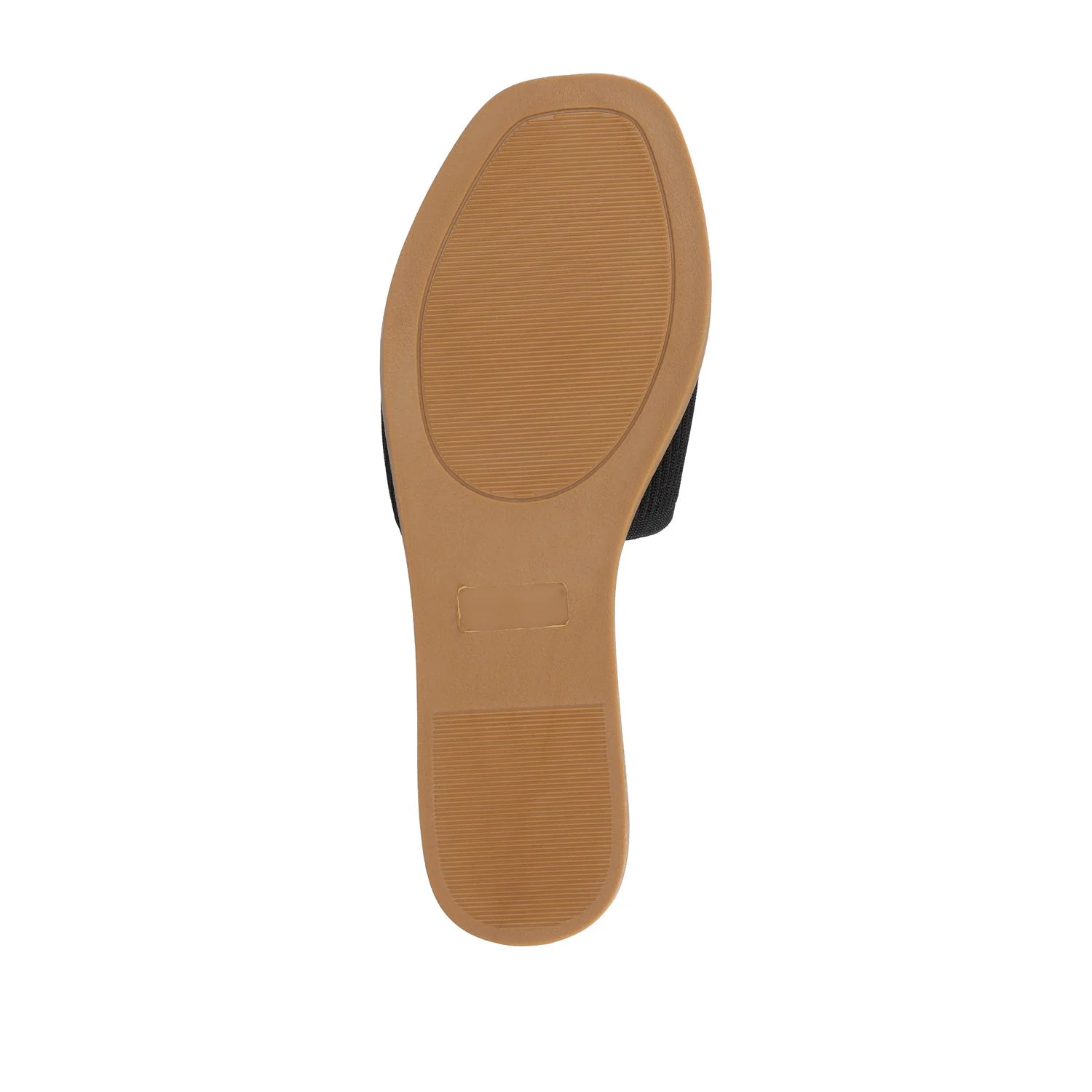 PRISILLA SLIDE SANDALS IN KNIT FABRIC IN WIDE - Black - Image 8