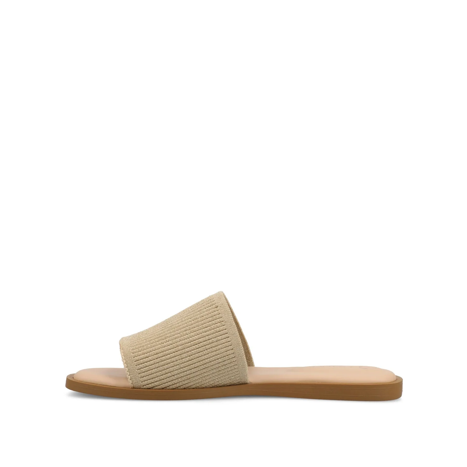 PRISILLA SLIDE SANDALS IN STATEMENT - Champagne - Image 3