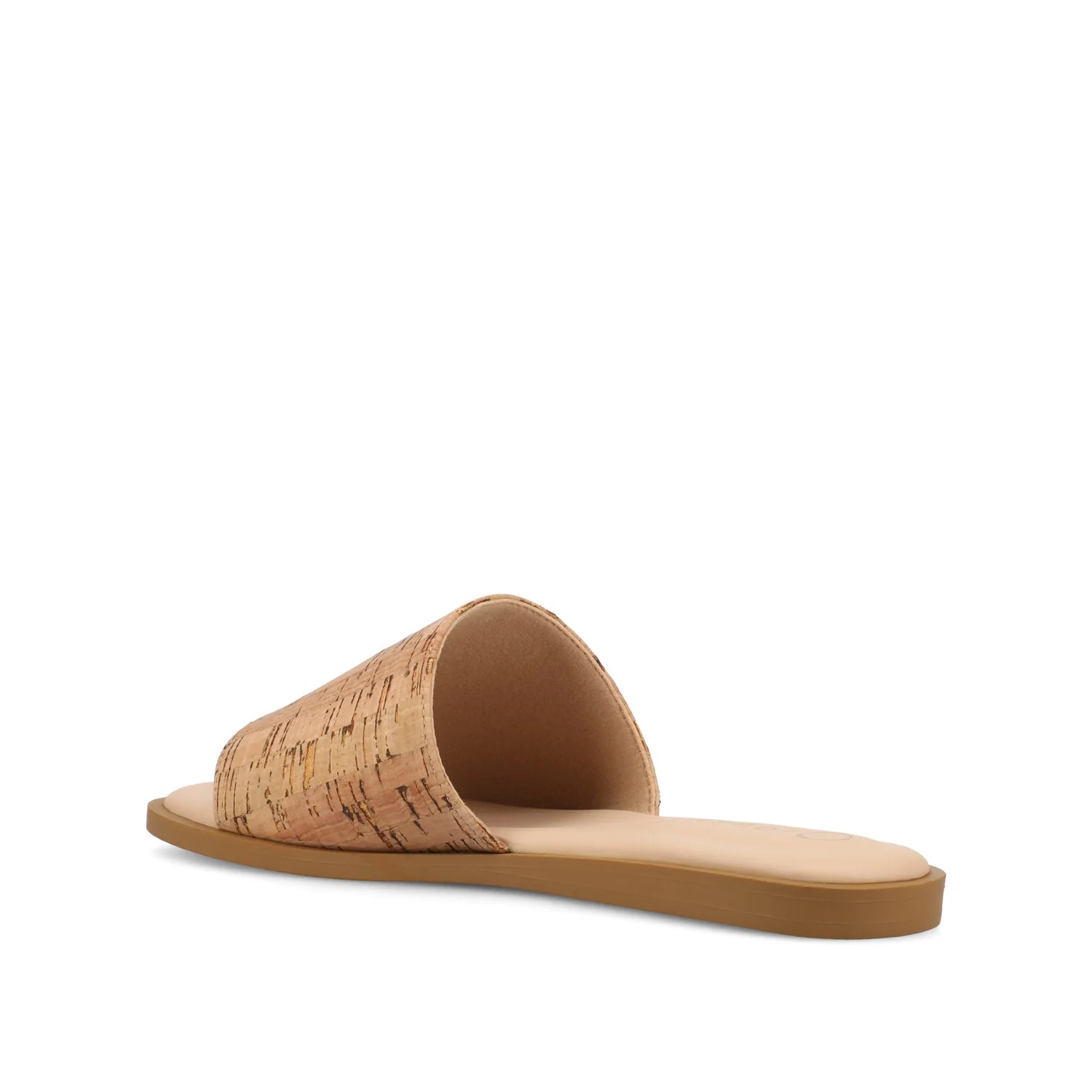 PRISILLA SLIDE SANDALS IN STATEMENT - Cork - Image 4