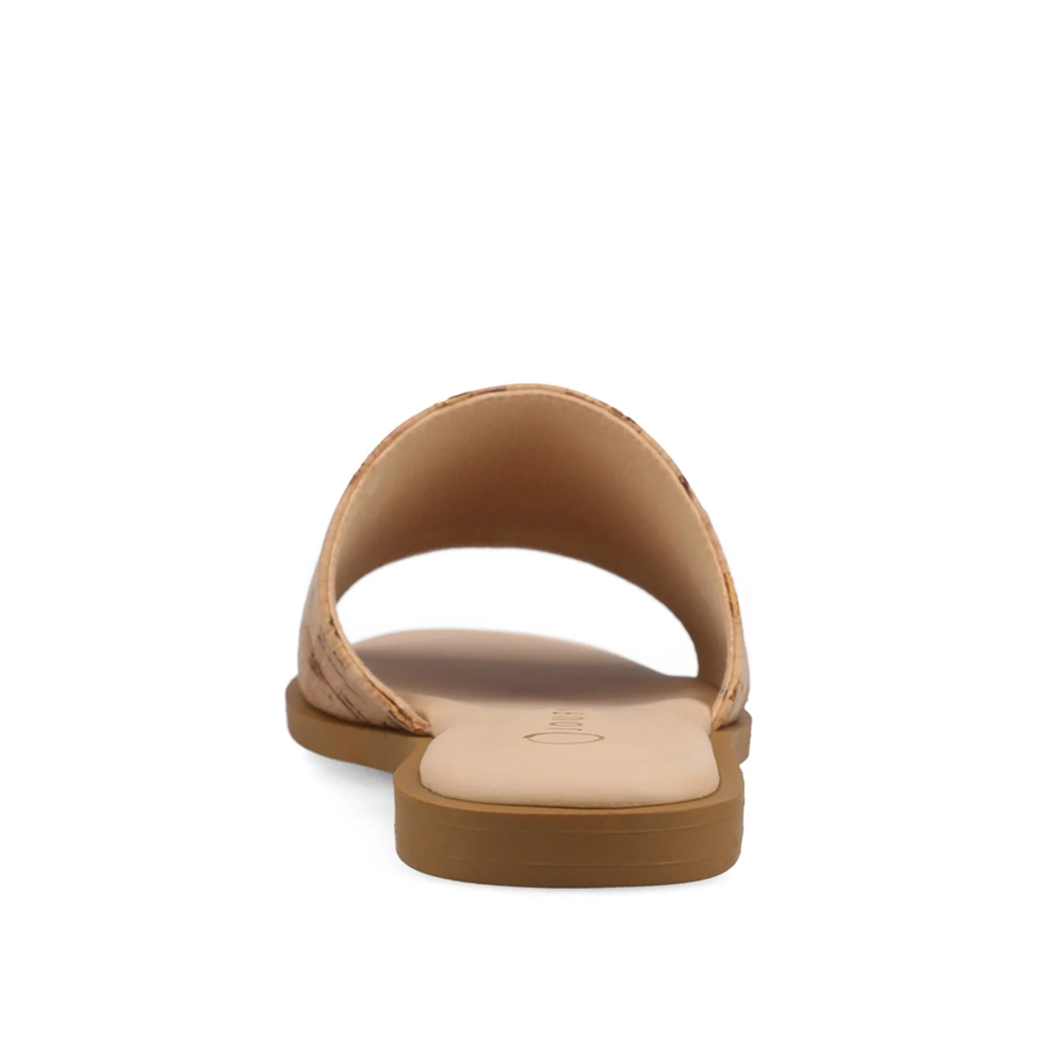 PRISILLA SLIDE SANDALS IN STATEMENT - Cork - Image 7