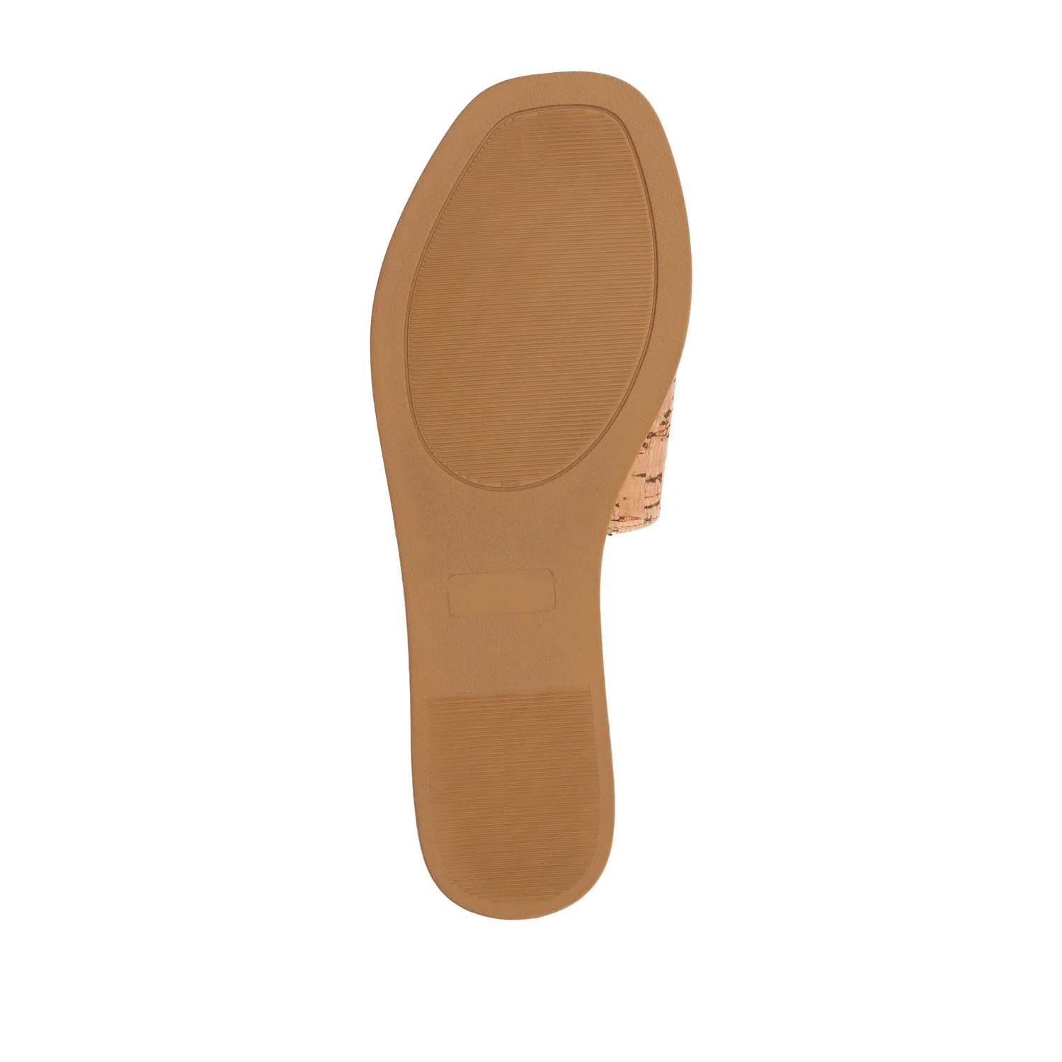 PRISILLA SLIDE SANDALS IN STATEMENT - Cork - Image 8