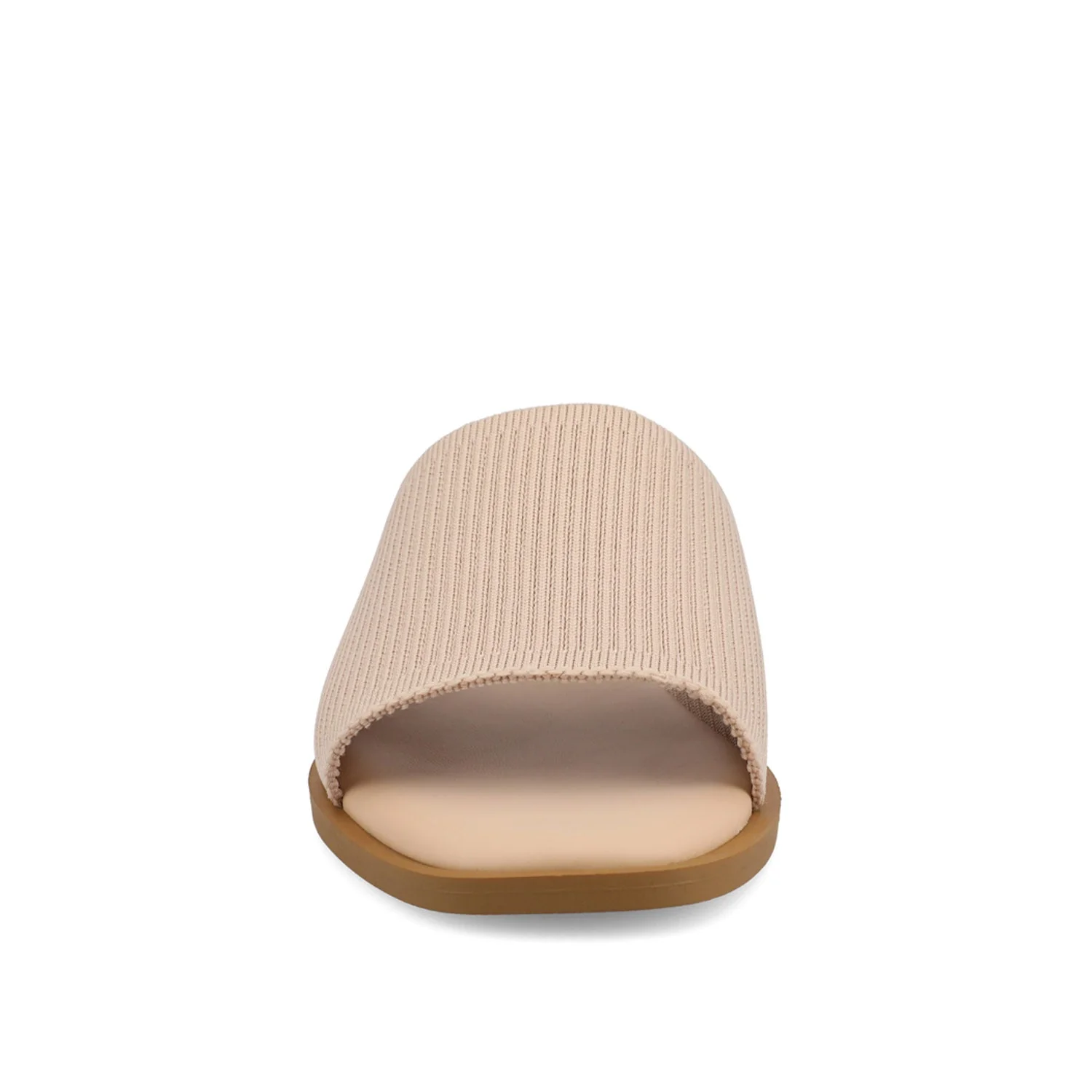 PRISILLA SLIDE SANDALS IN STATEMENT IN WIDE - Blush - Image 5