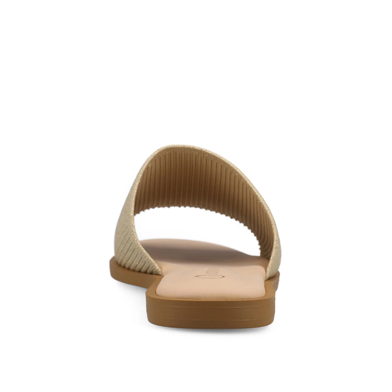 PRISILLA SLIDE SANDALS IN STATEMENT IN WIDE - Champagne - Image 7