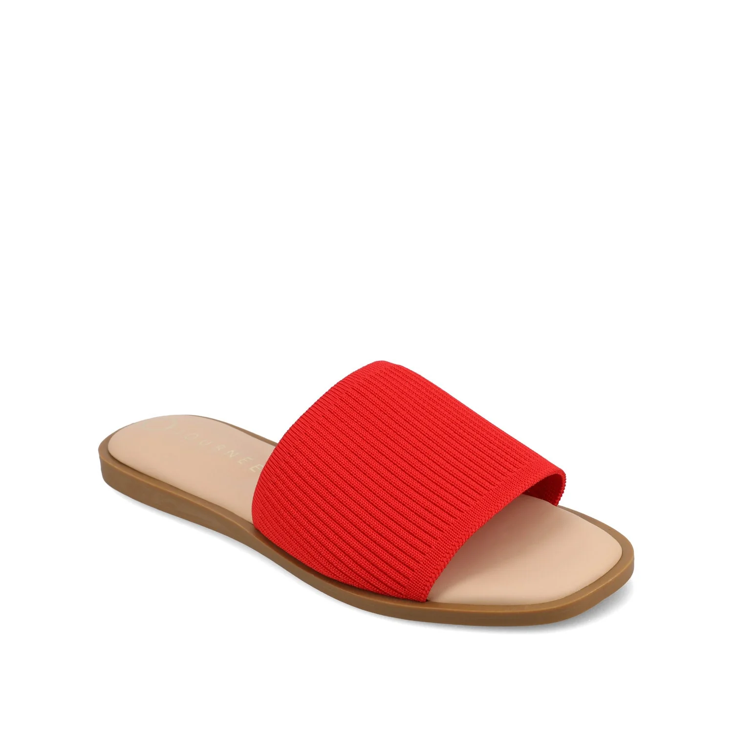 PRISILLA SLIDE SANDALS IN STATEMENT - Red - Image 2