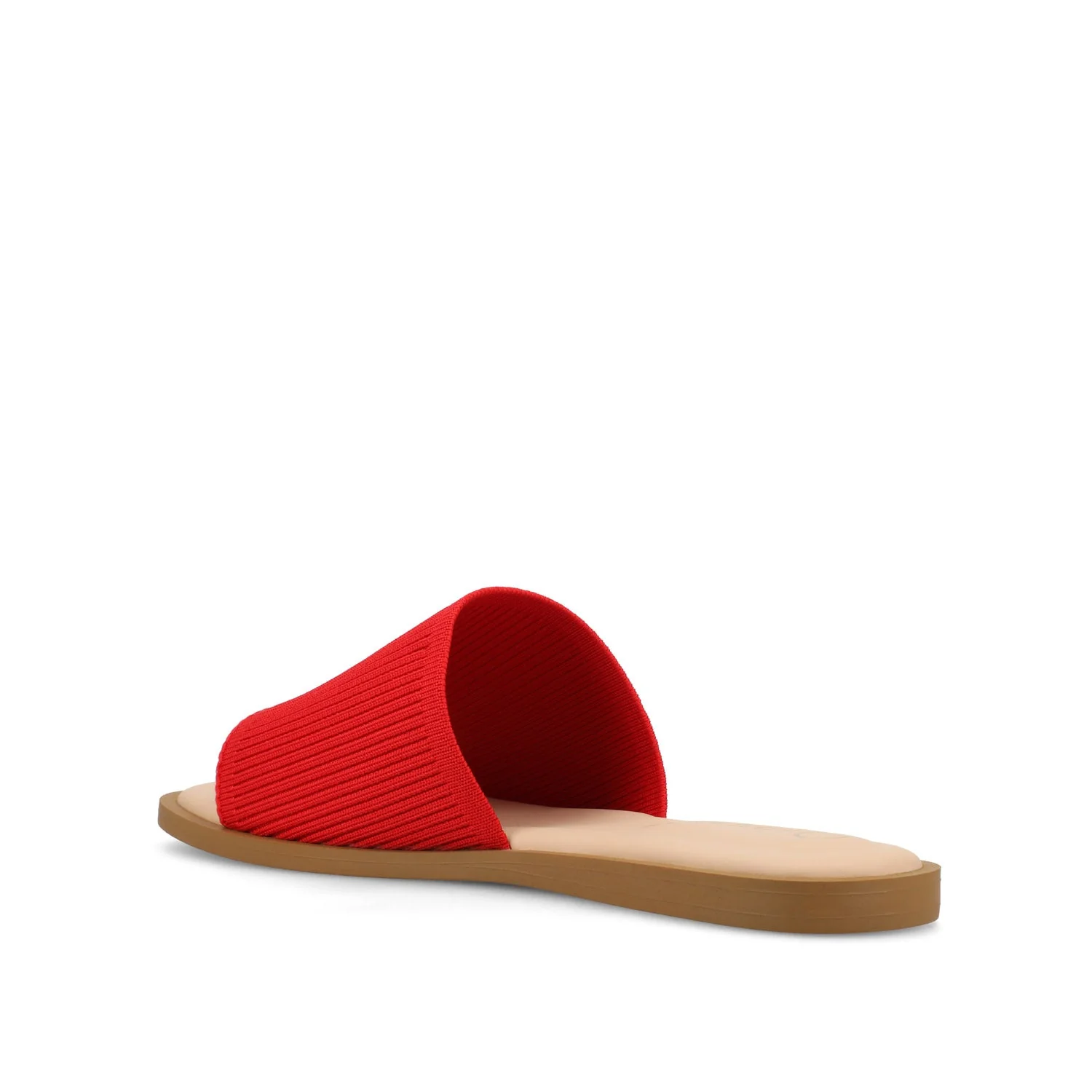 PRISILLA SLIDE SANDALS IN STATEMENT - Red - Image 4