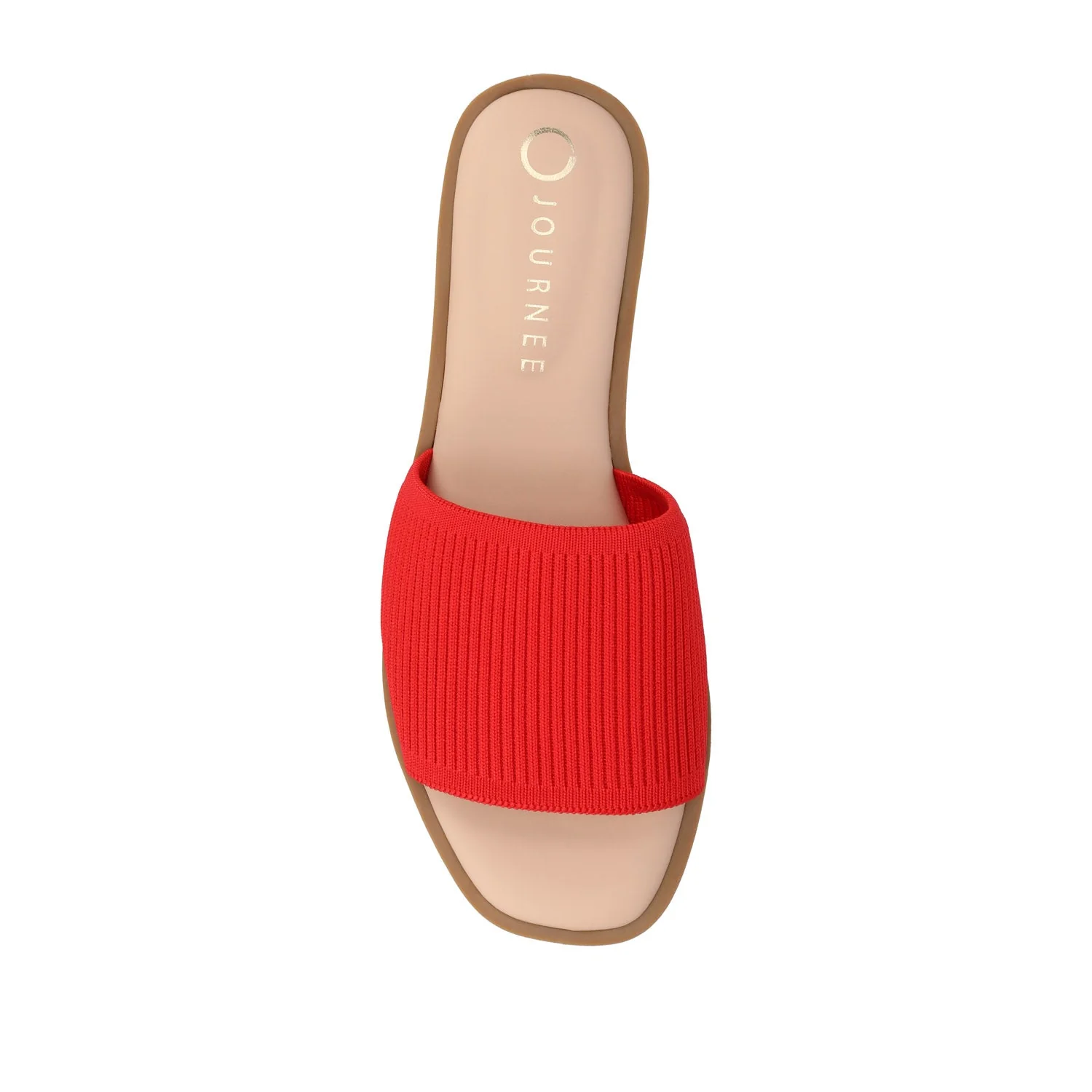 PRISILLA SLIDE SANDALS IN STATEMENT - Red - Image 6