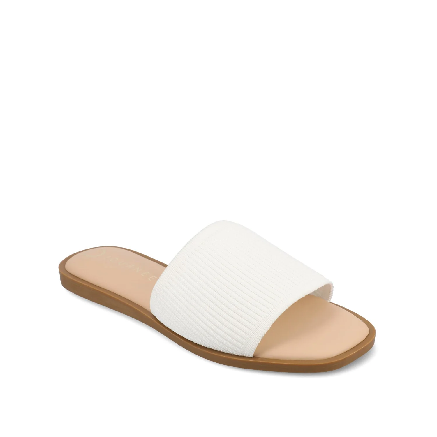 PRISILLA SLIDE SANDALS IN STATEMENT - White - Image 2
