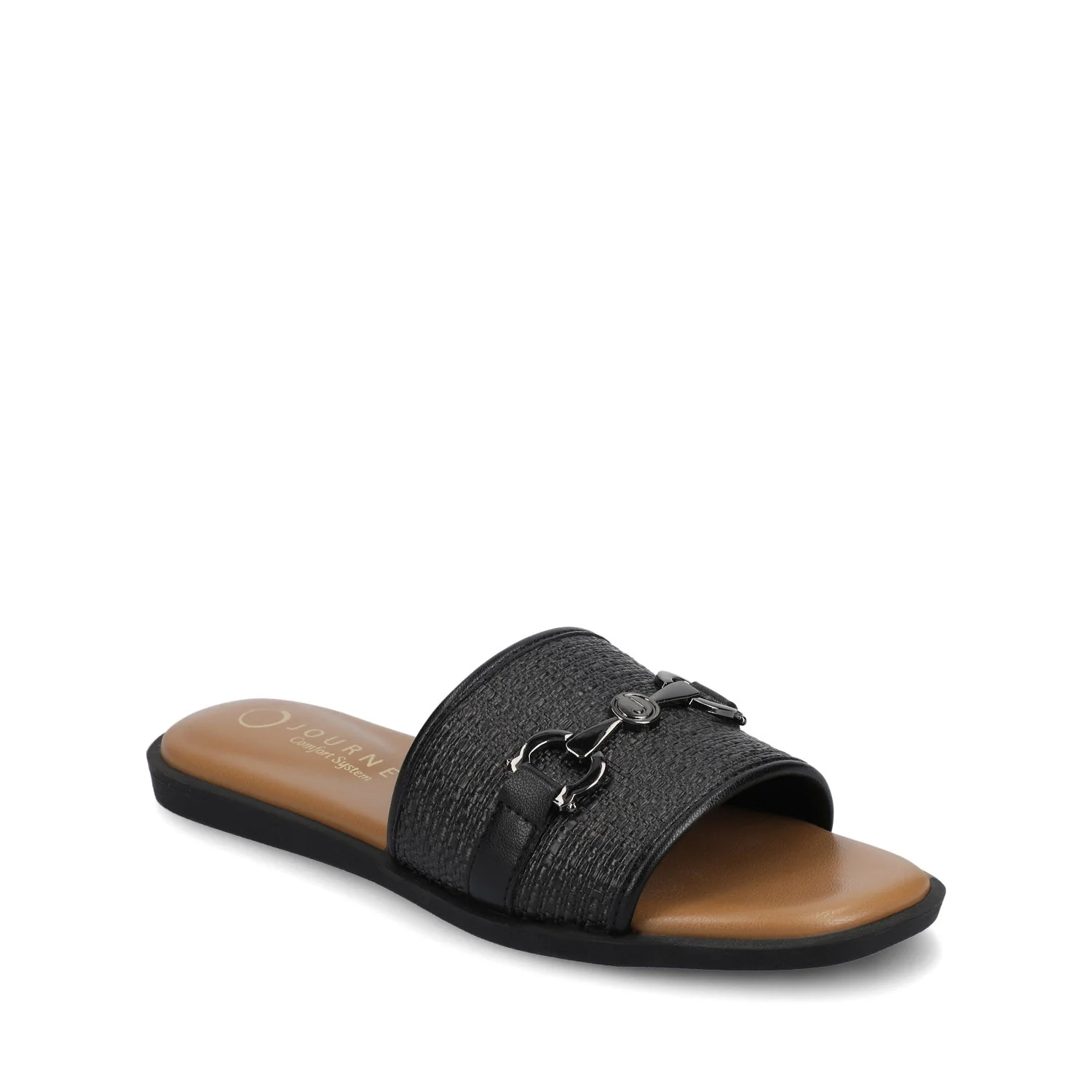 PRIYA SLIP ON SANDALS - Black - Image 2