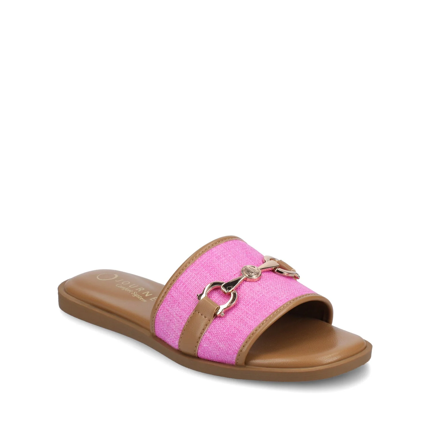 PRIYA SLIP ON SANDALS - Hot Pink - Image 3