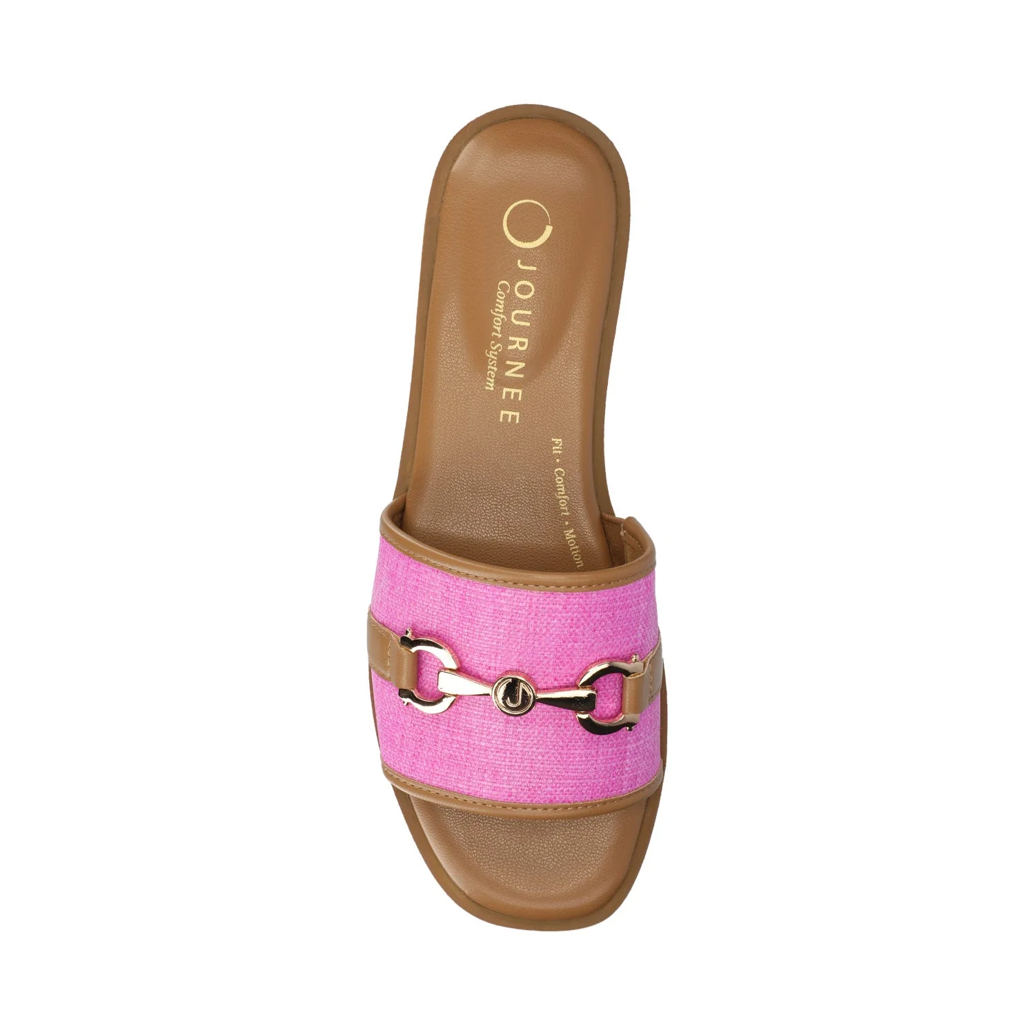 PRIYA SLIP ON SANDALS - Hot Pink - Image 5