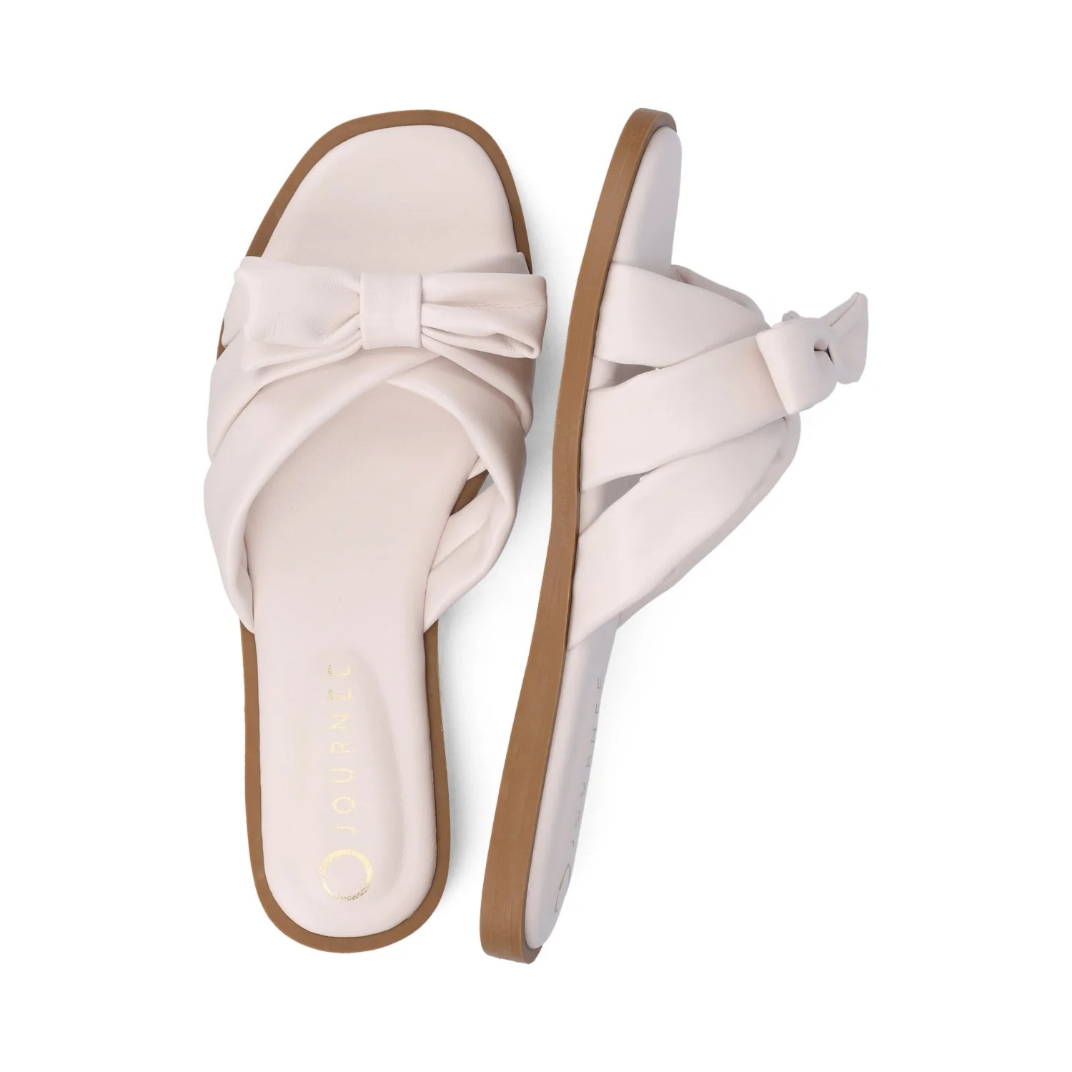 PRYLIN FLAT SANDALS - Bone - Image 3