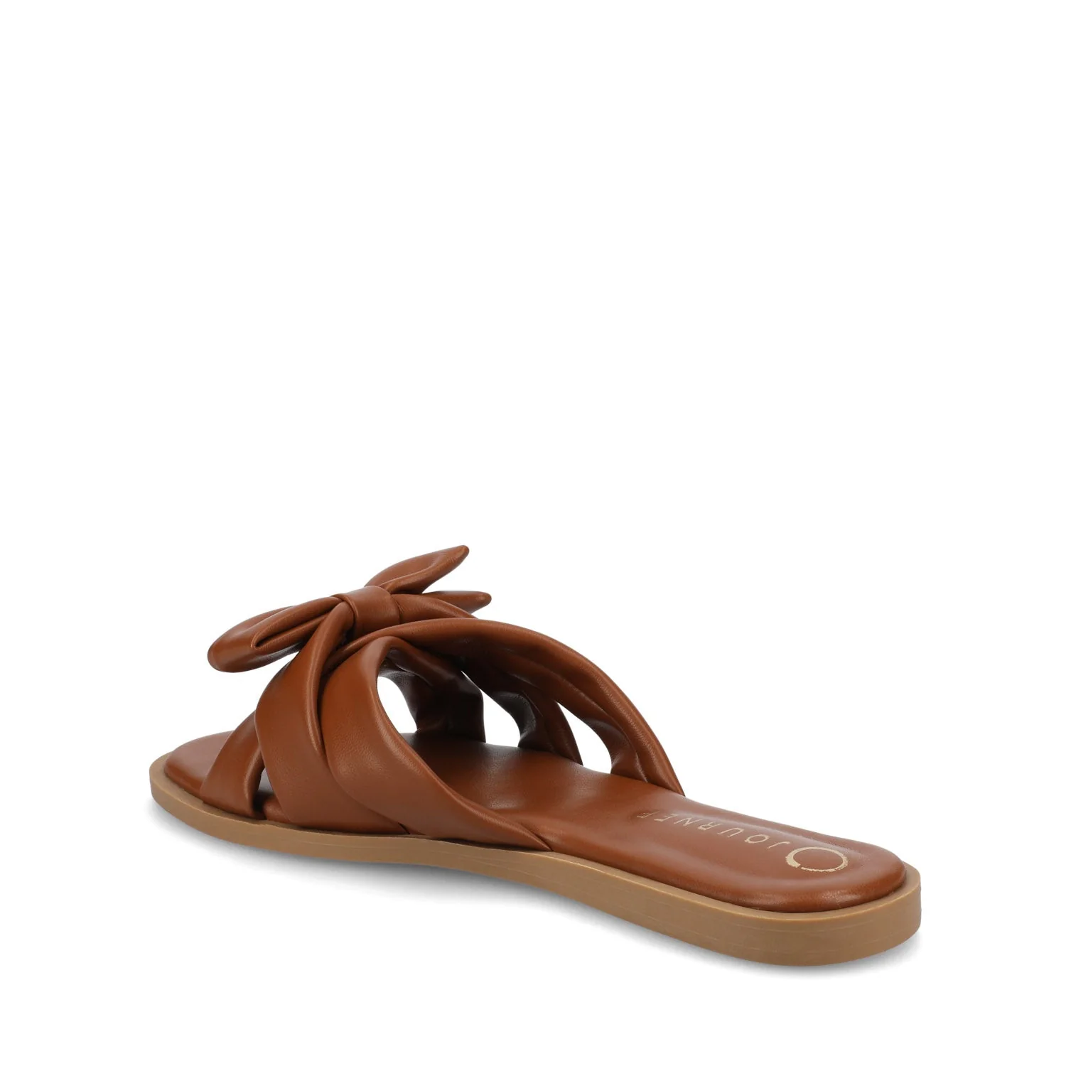 PRYLIN FLAT SANDALS - Cognac - Image 4