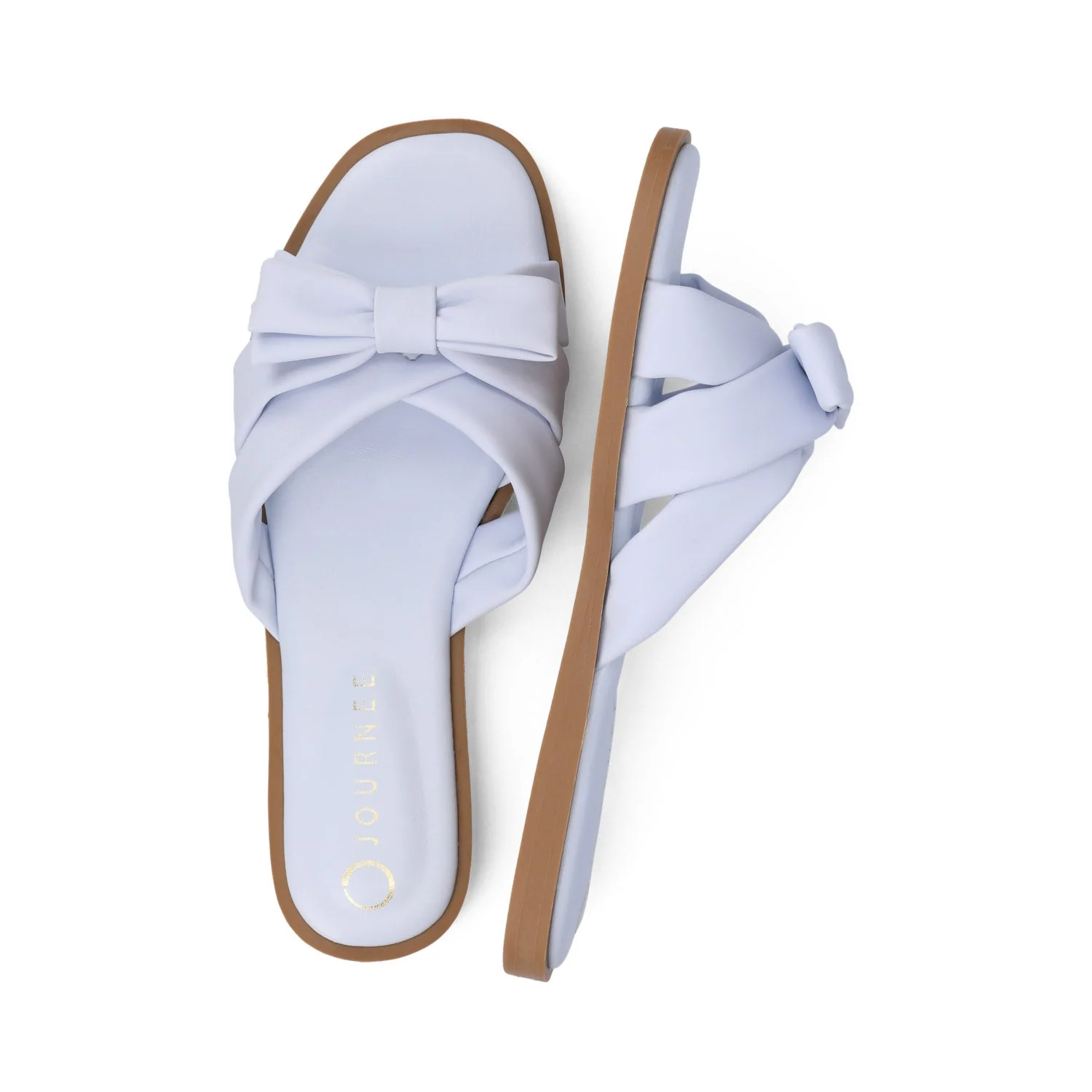 PRYLIN FLAT SANDALS - Light Blue - Image 3