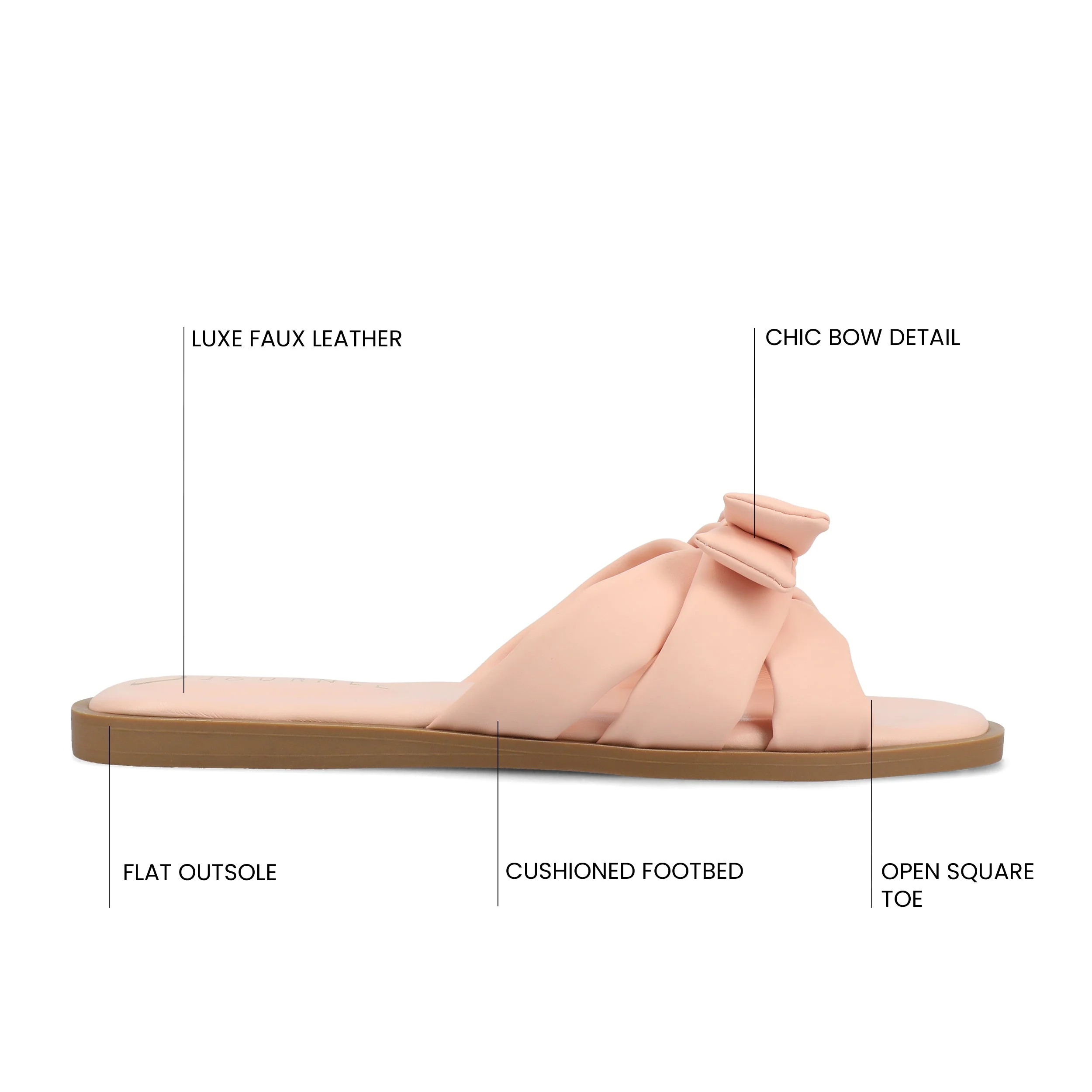 PRYLIN FLAT SANDALS - Pink - Image 5