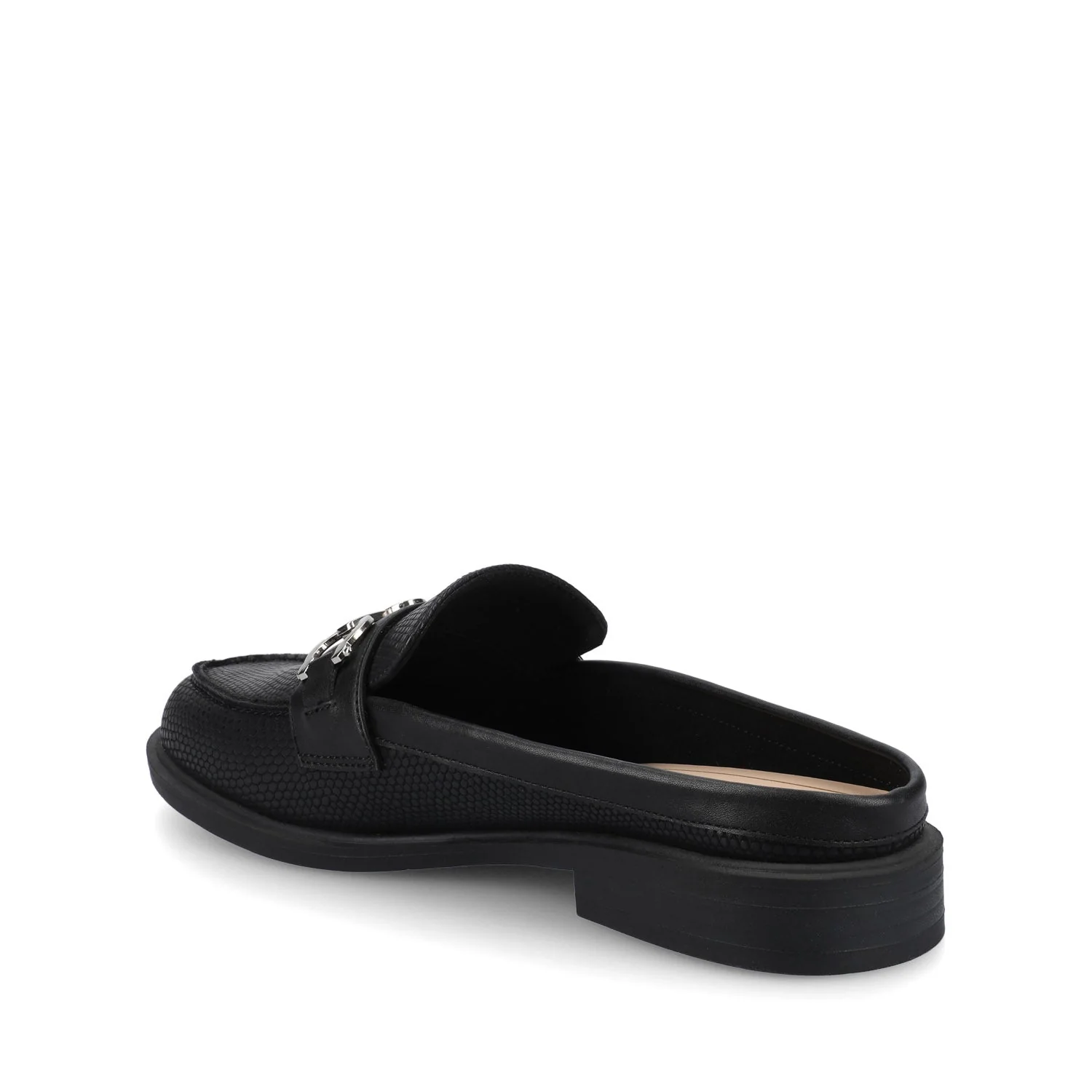 RAYLA SLIP ON LOAFERS - Black Lizard - Image 5