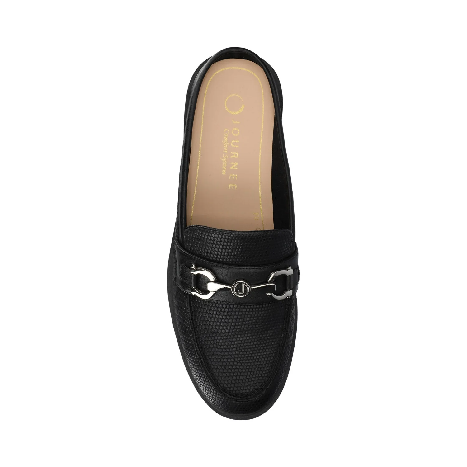 RAYLA SLIP ON LOAFERS - Black Lizard - Image 6