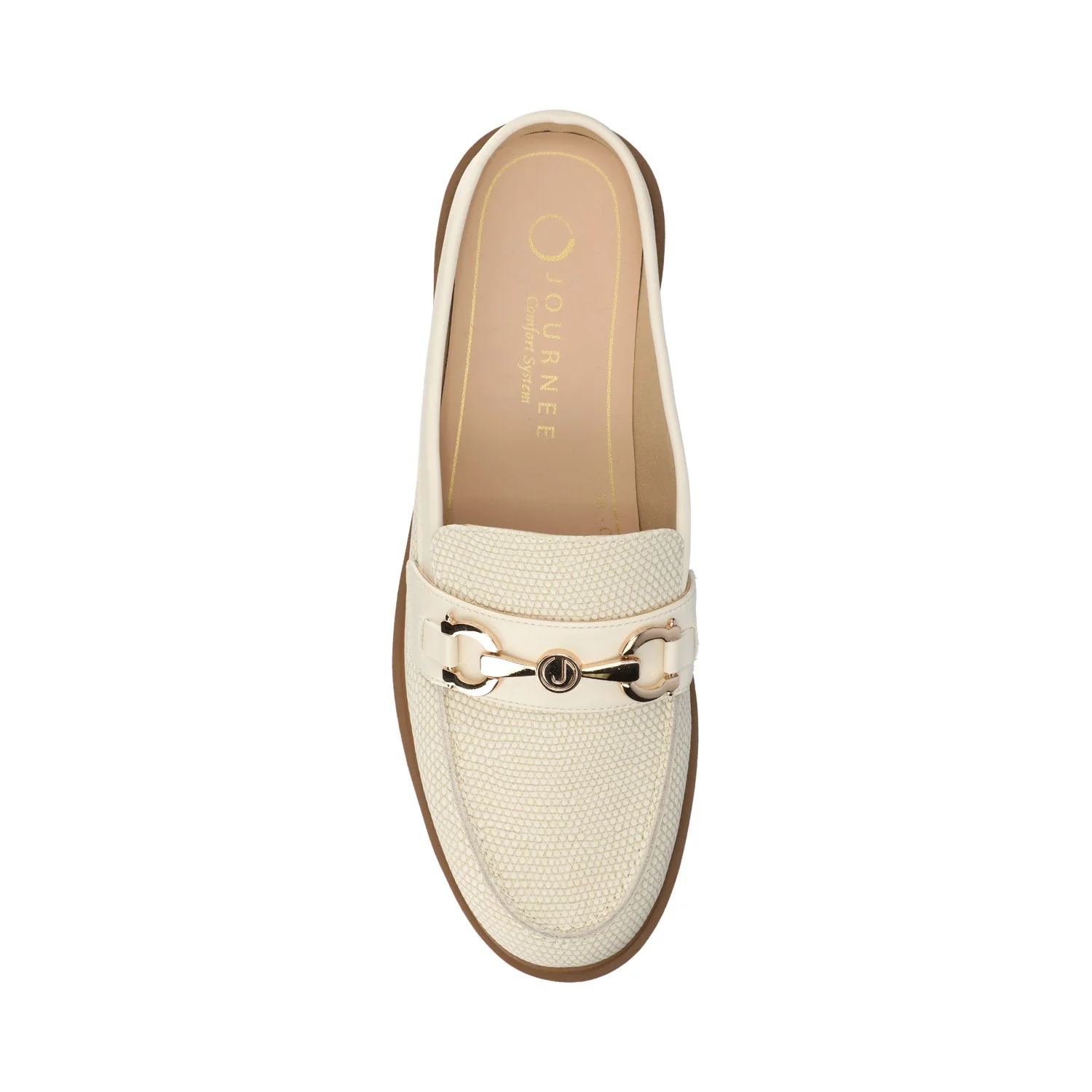 RAYLA SLIP ON LOAFERS - Bone Lizard - Image 6