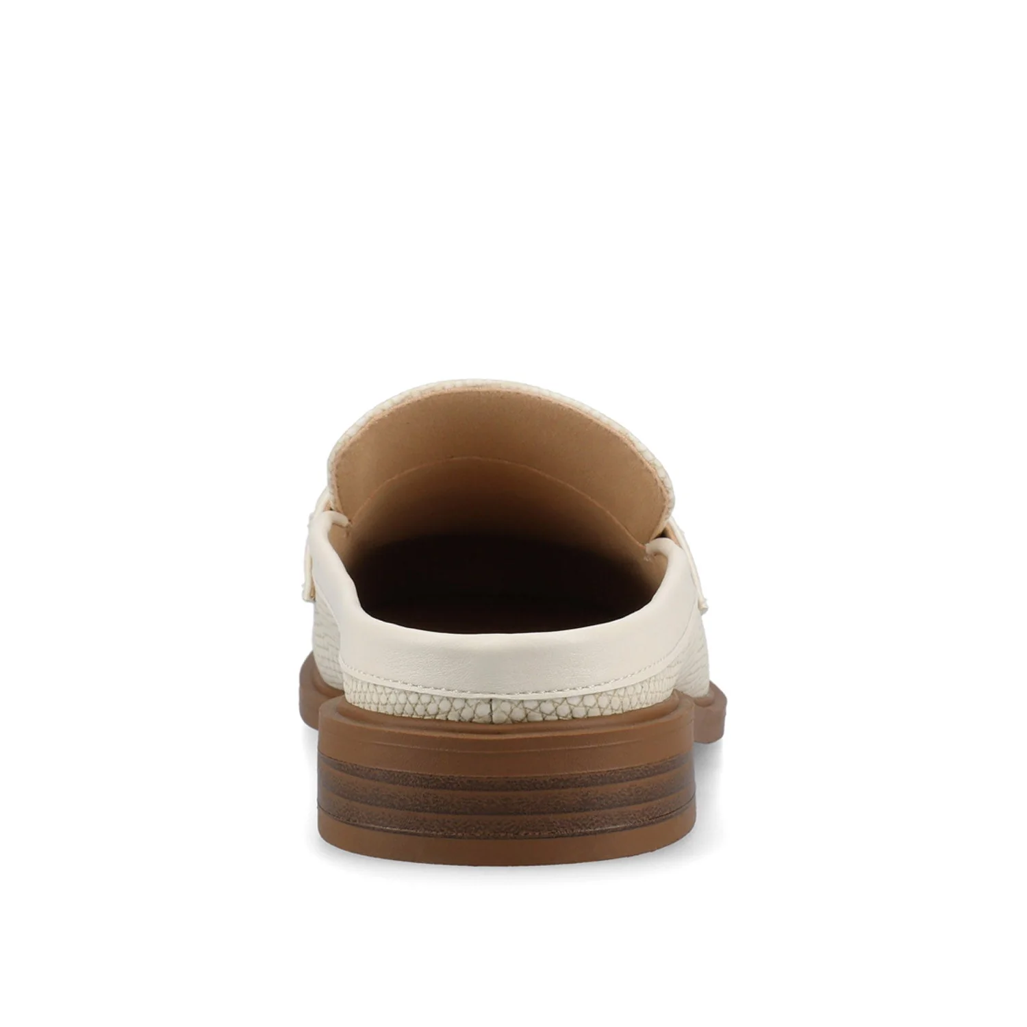 RAYLA SLIP ON LOAFERS - Bone Lizard - Image 8