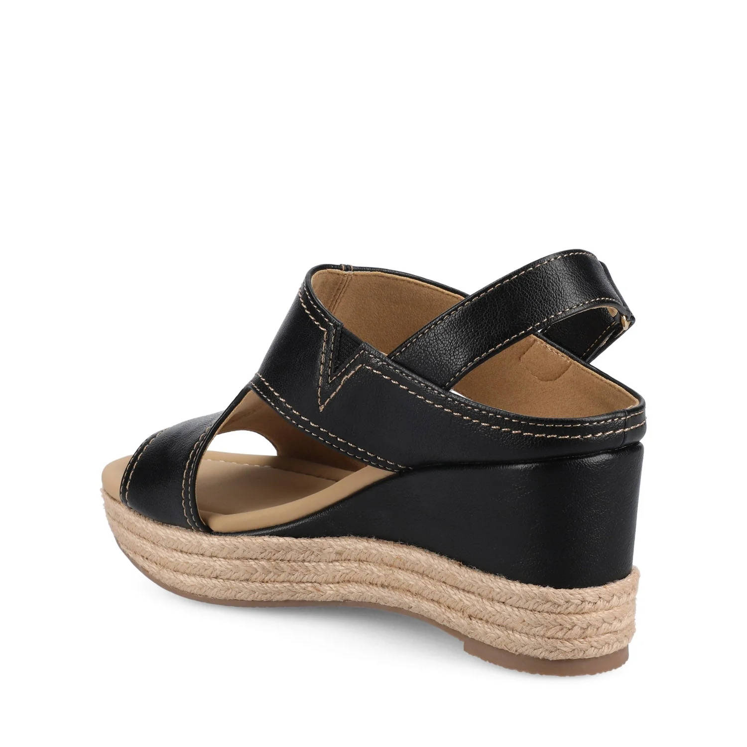 RAYLEIGH ESPADRILLE WEDGES - Black - Image 3