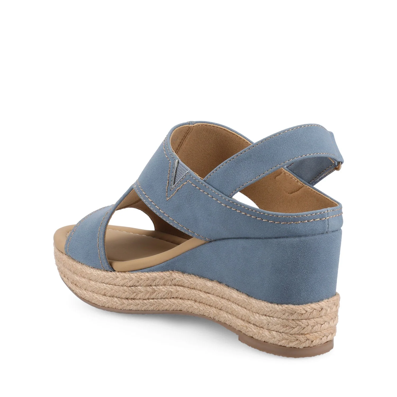 RAYLEIGH ESPADRILLE WEDGES - Denim - Image 3