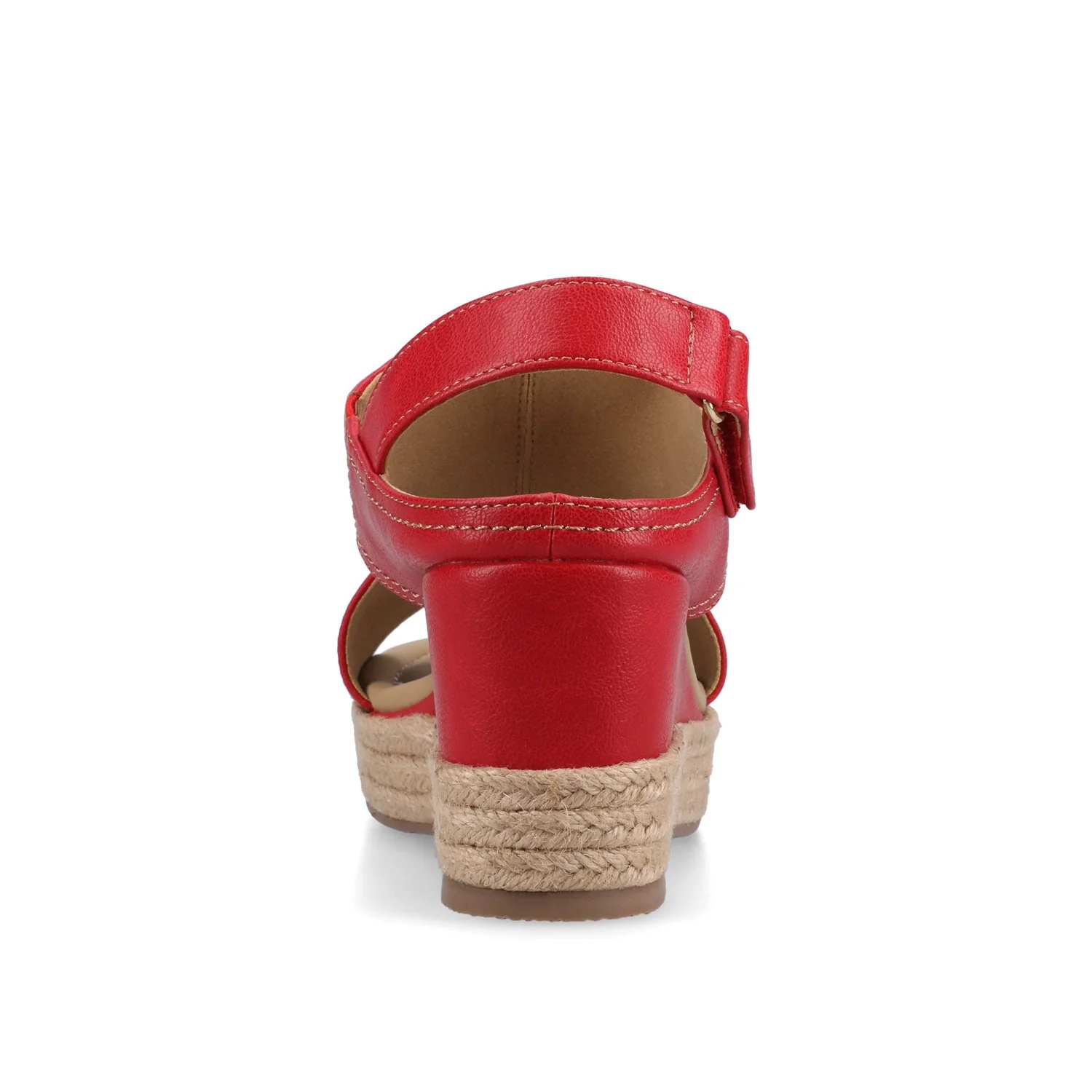 RAYLEIGH ESPADRILLE WEDGES - Red - Image 6