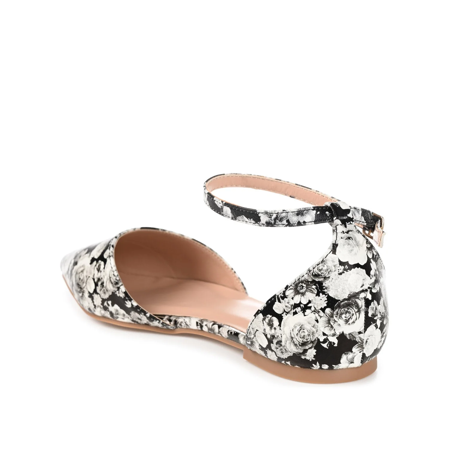 REBA D'ORSAY FLATS IN WIDE - Floral - Image 4
