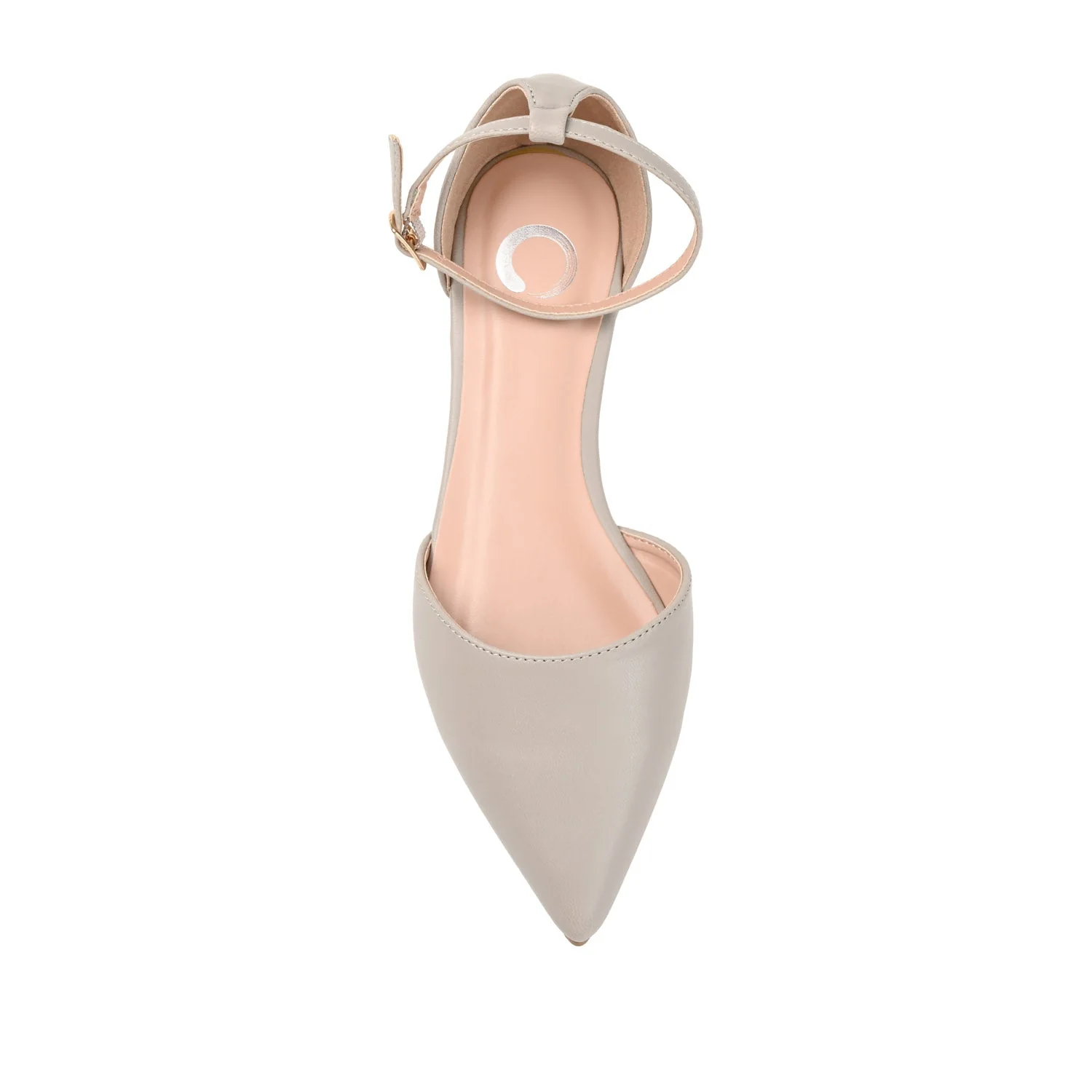 REBA D'ORSAY FLATS IN WIDE - Grey - Image 6
