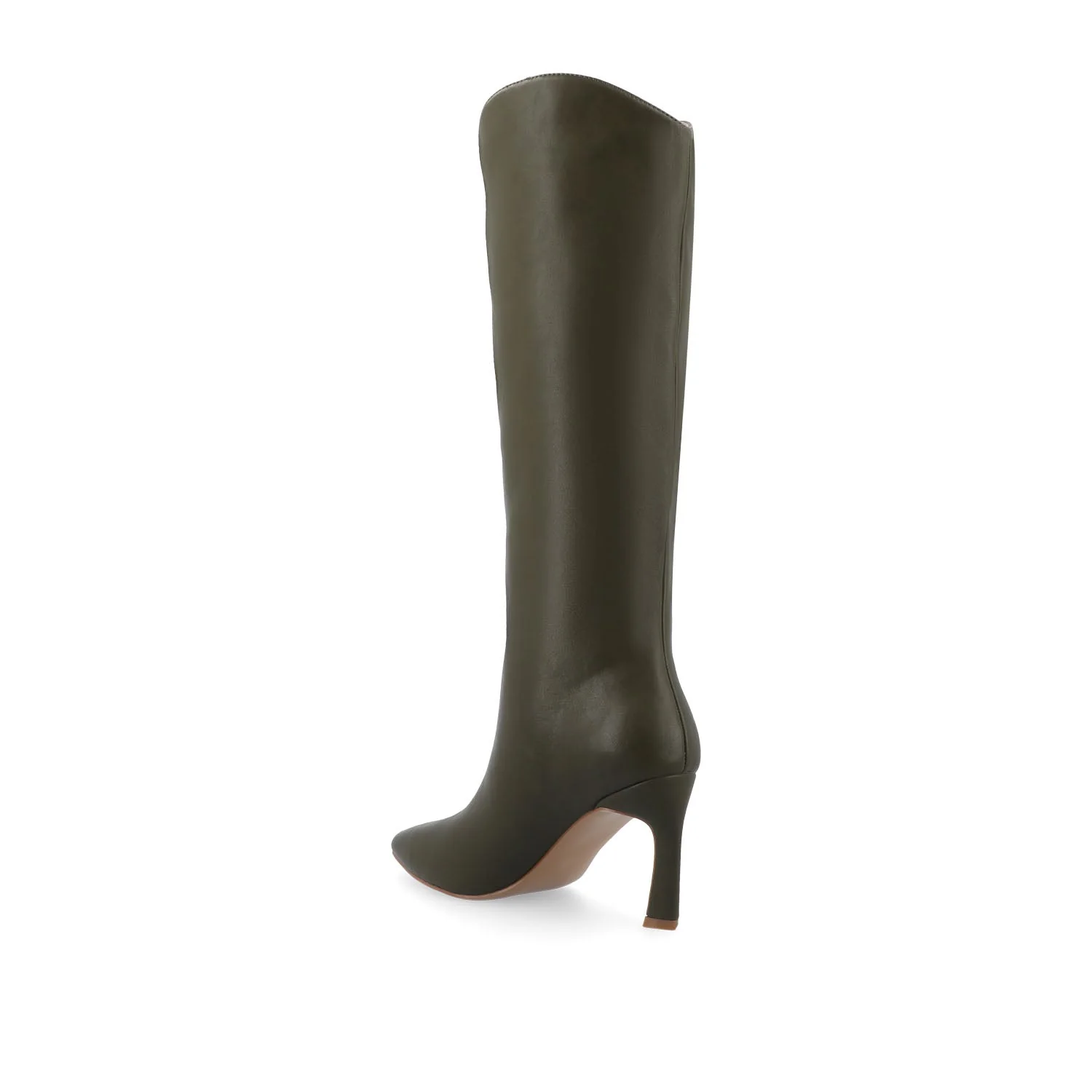 REHELA BOOTS IN WIDE WIDTH & CALF - Olive - Image 4