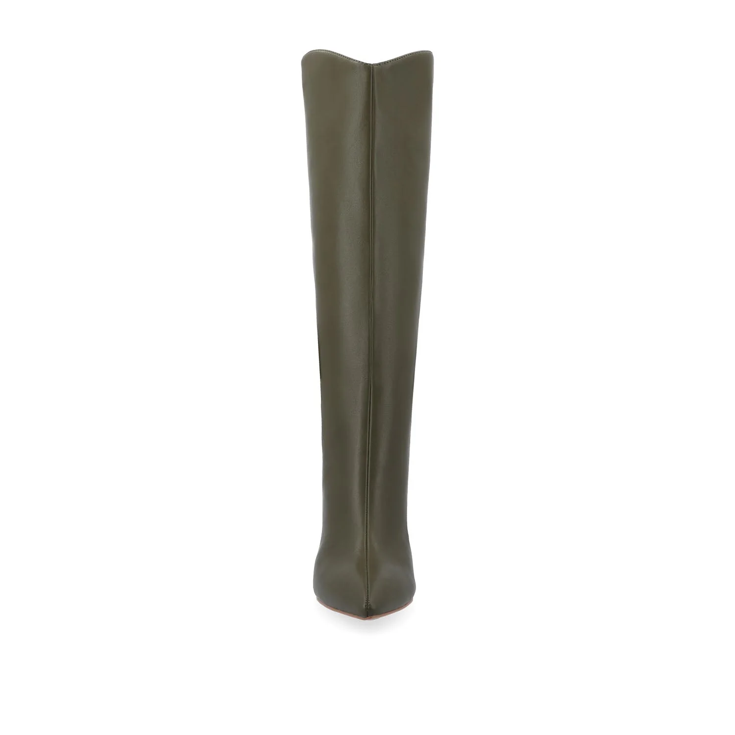 REHELA BOOTS IN WIDE WIDTH & CALF - Olive - Image 5