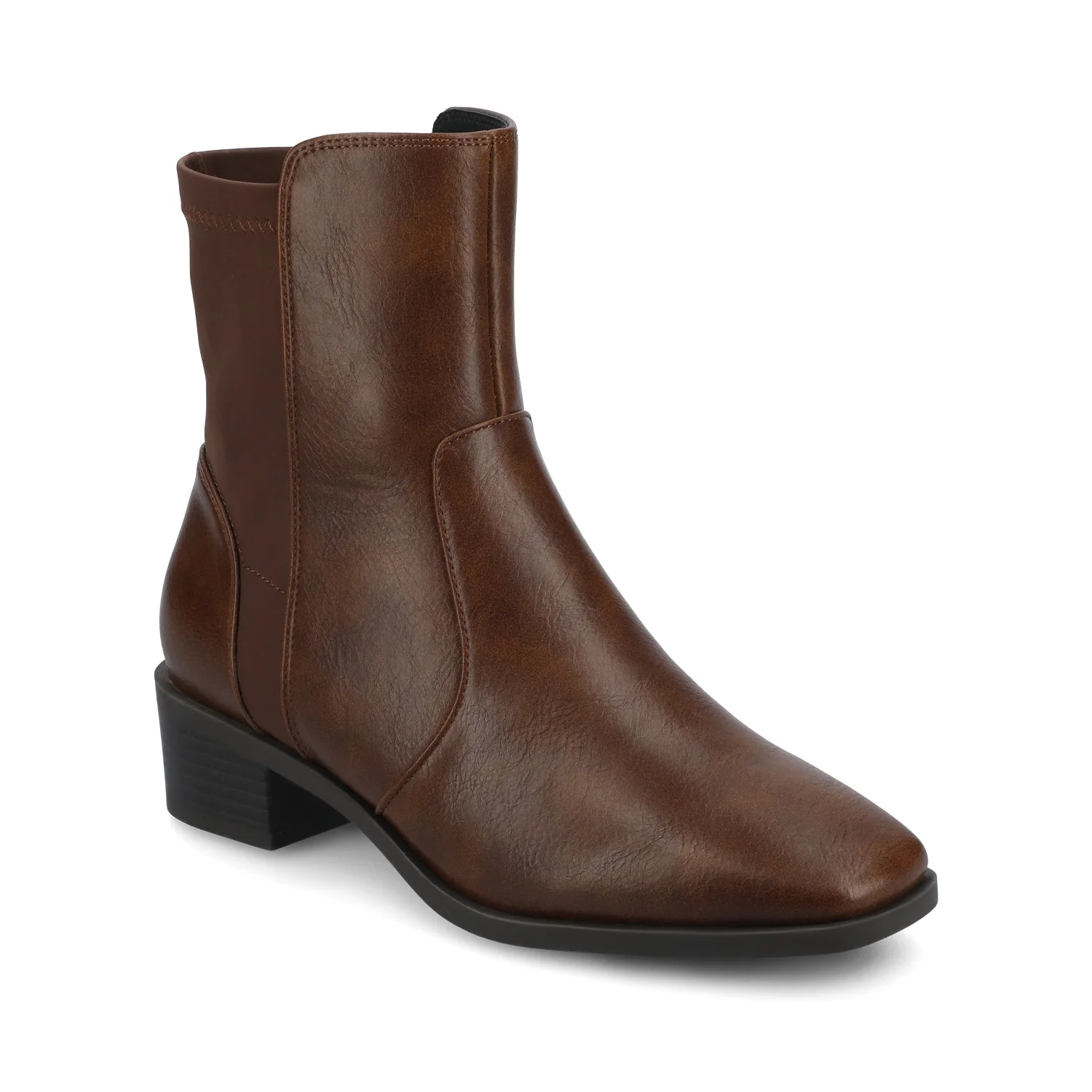 RENNA CHELSEA BOOTS IN WIDE - Chocolate - Image 2