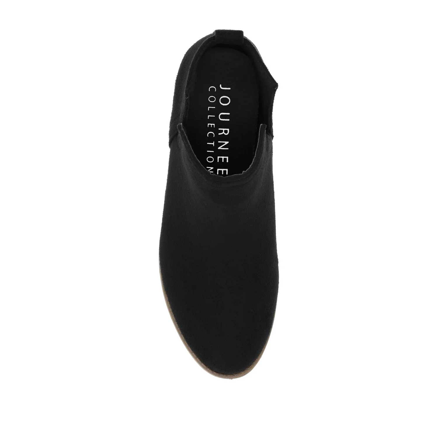RIMI BLOCK HEELED BOOTIES IN FAUX SUEDE - Black - Image 6