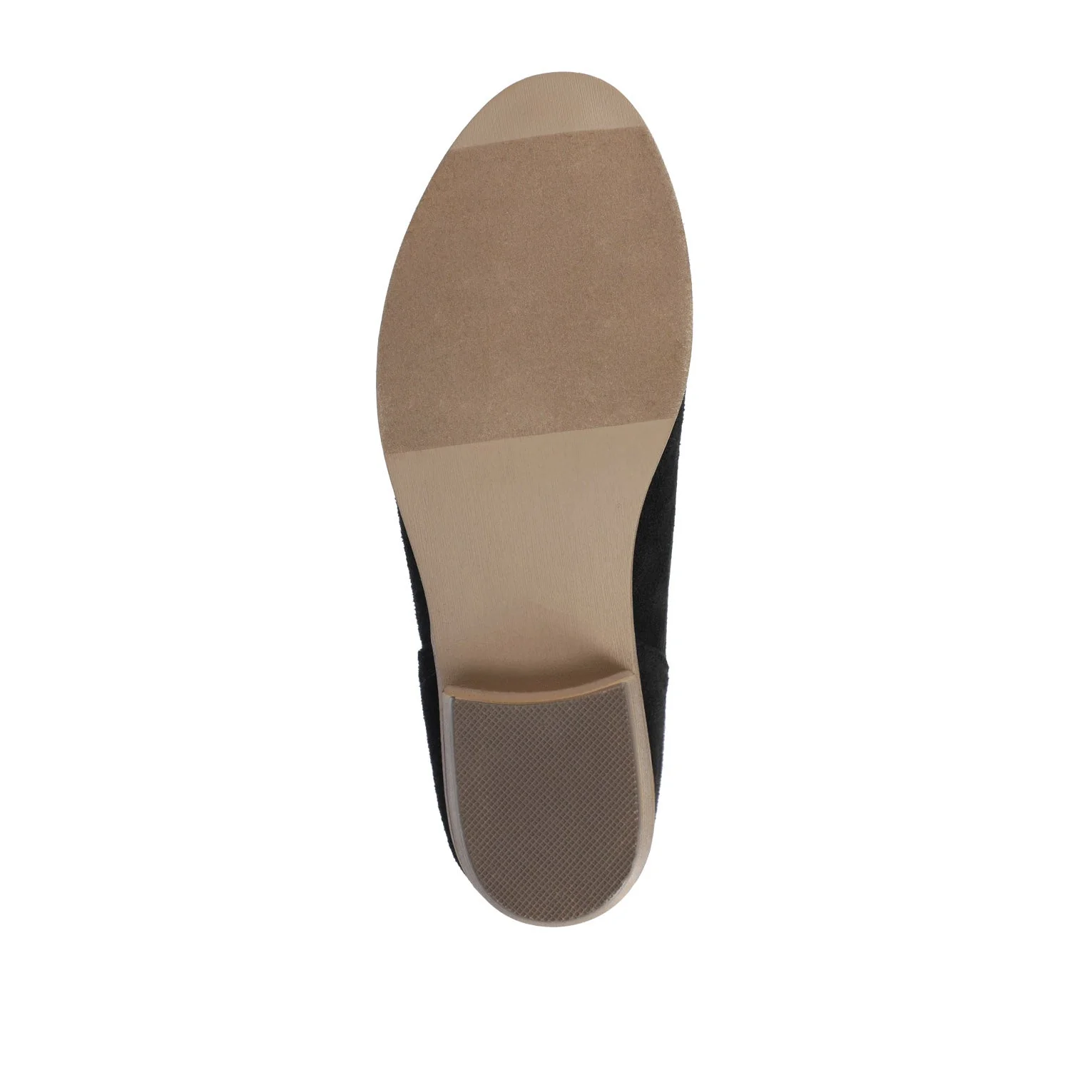 RIMI BLOCK HEELED BOOTIES IN FAUX SUEDE - Black - Image 8