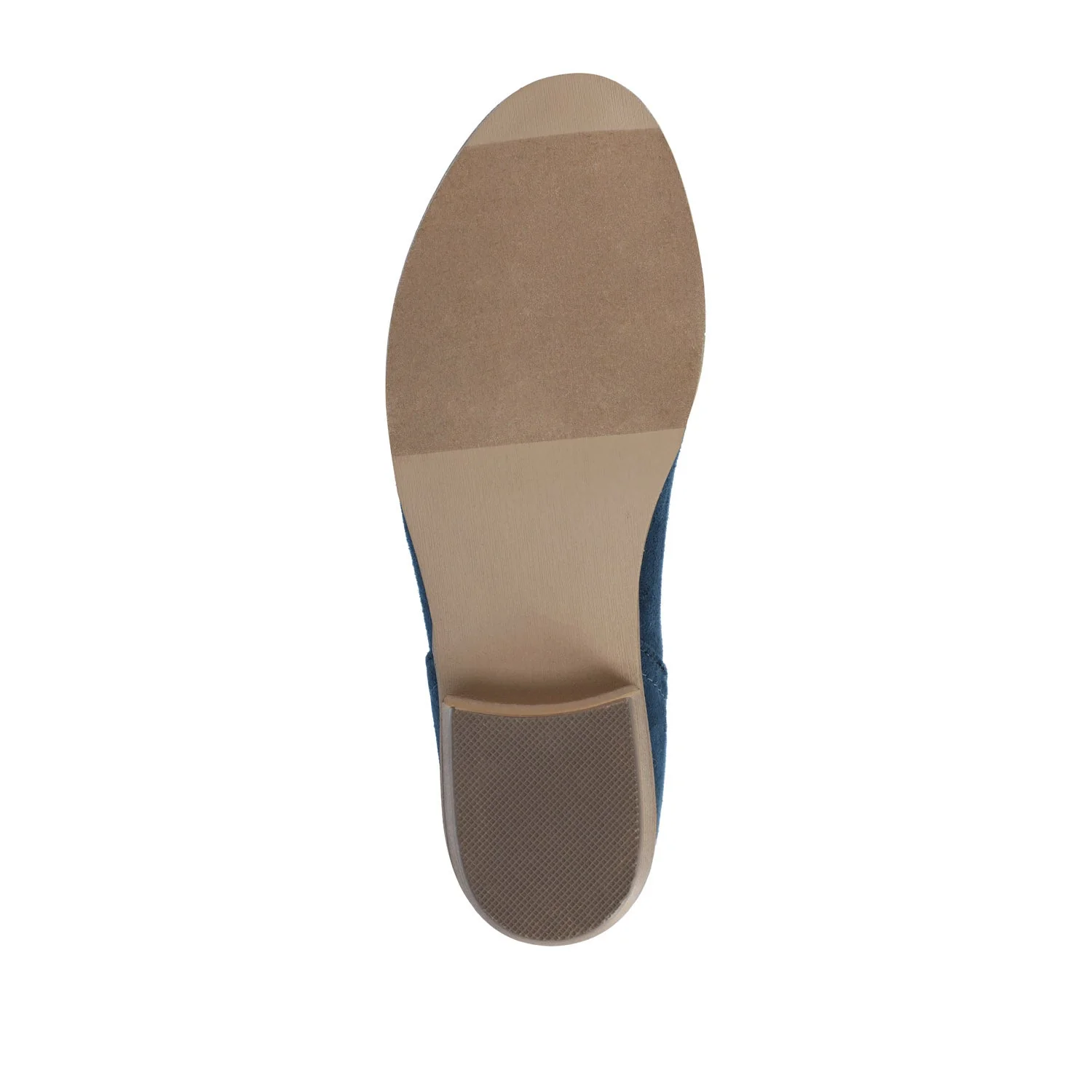RIMI BLOCK HEELED BOOTIES IN FAUX SUEDE - Blue - Image 8