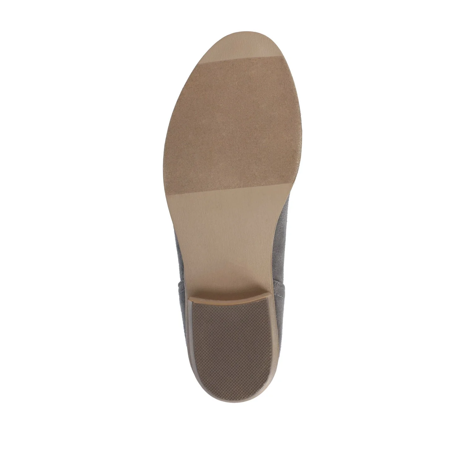 RIMI BLOCK HEELED BOOTIES IN FAUX SUEDE - Grey - Image 8